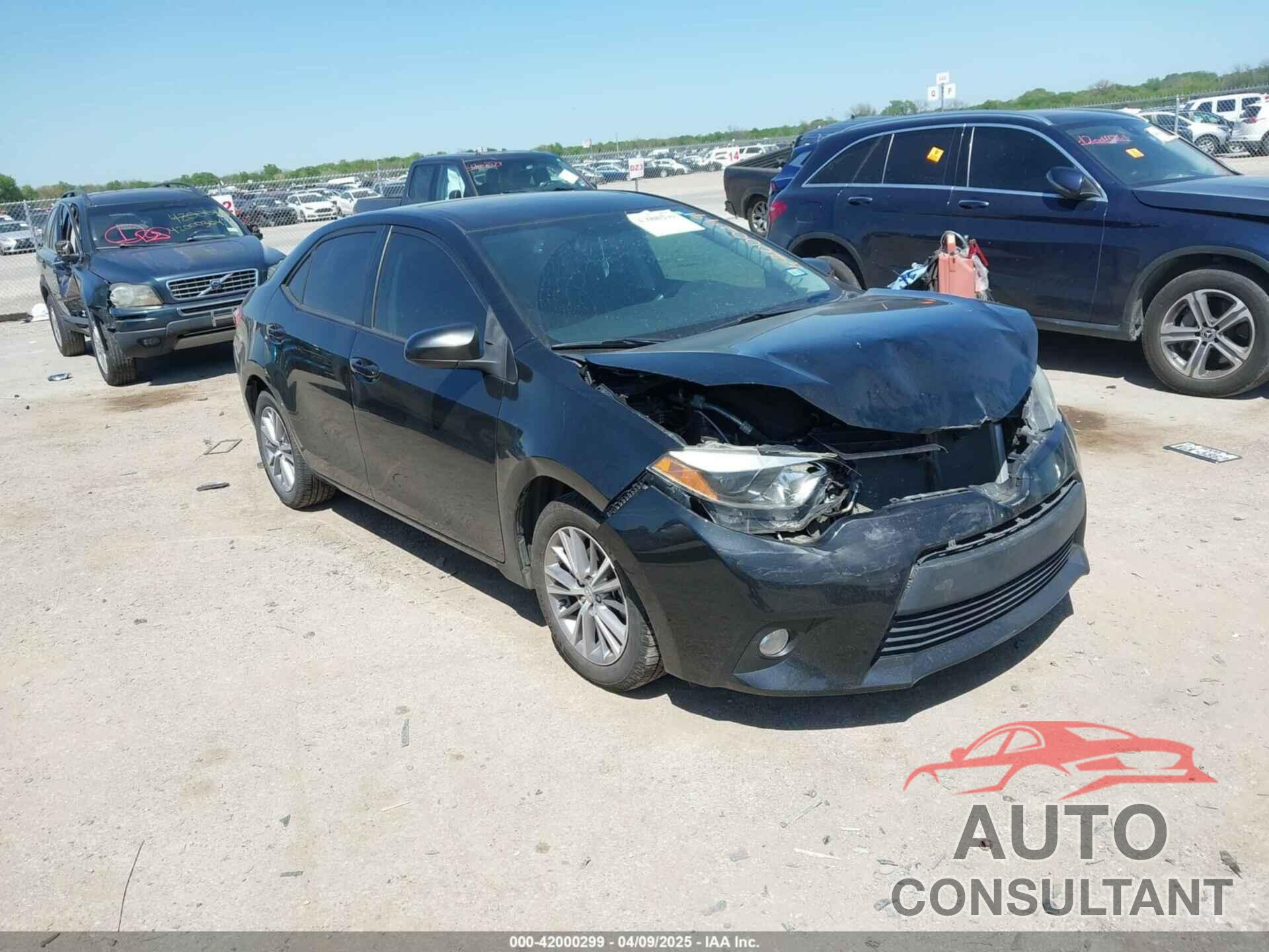 TOYOTA COROLLA 2014 - 5YFBURHE8EP101172