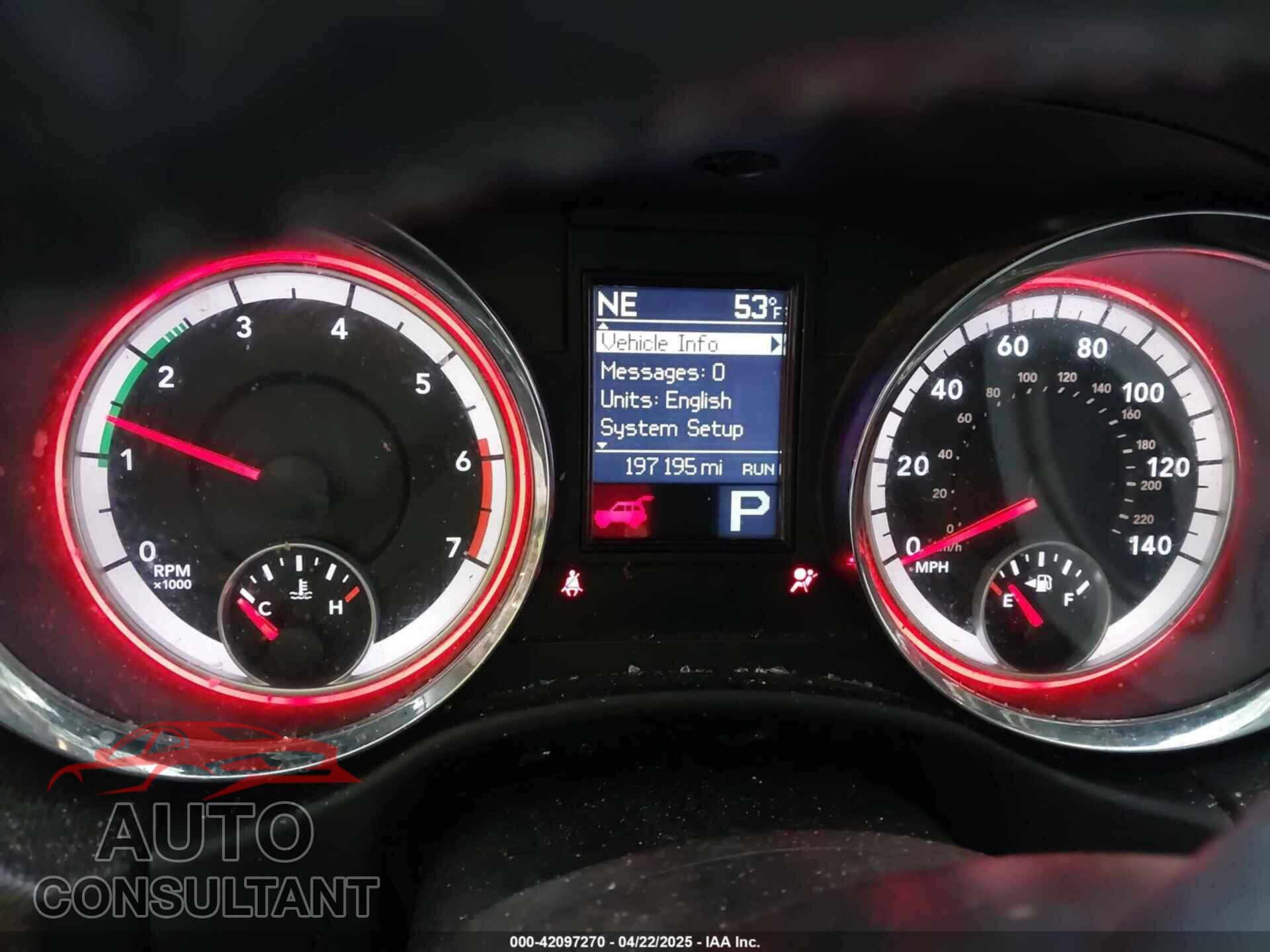 DODGE DURANGO 2013 - 1C4SDJDT3DC540700