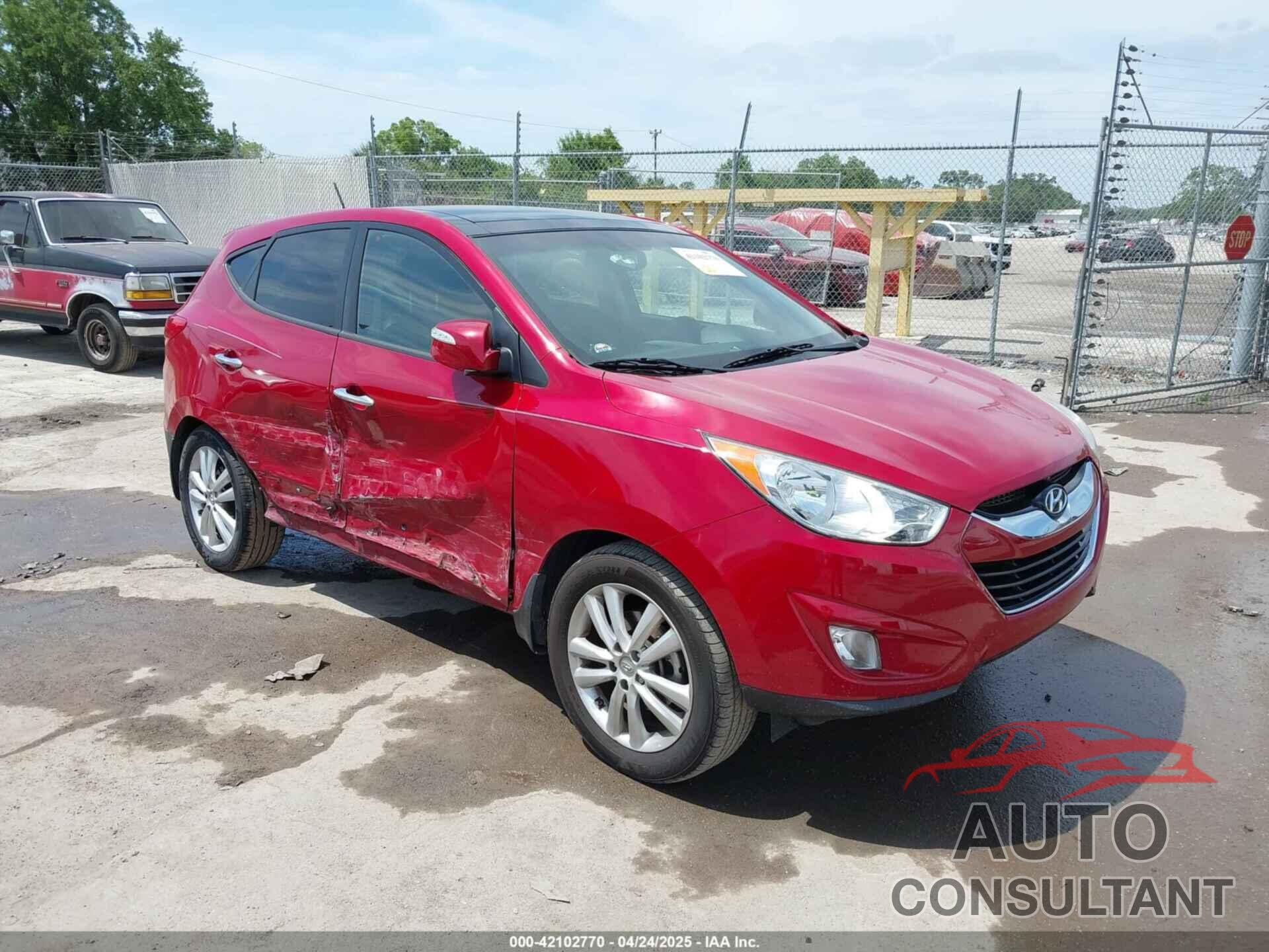 HYUNDAI TUCSON 2013 - KM8JU3AC7DU569635