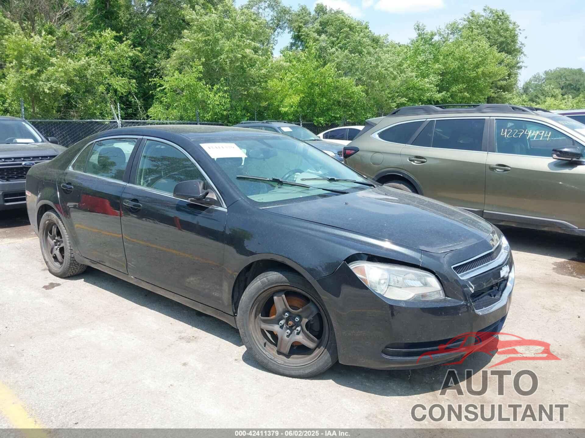CHEVROLET MALIBU 2012 - 1G1ZB5E0XCF234325