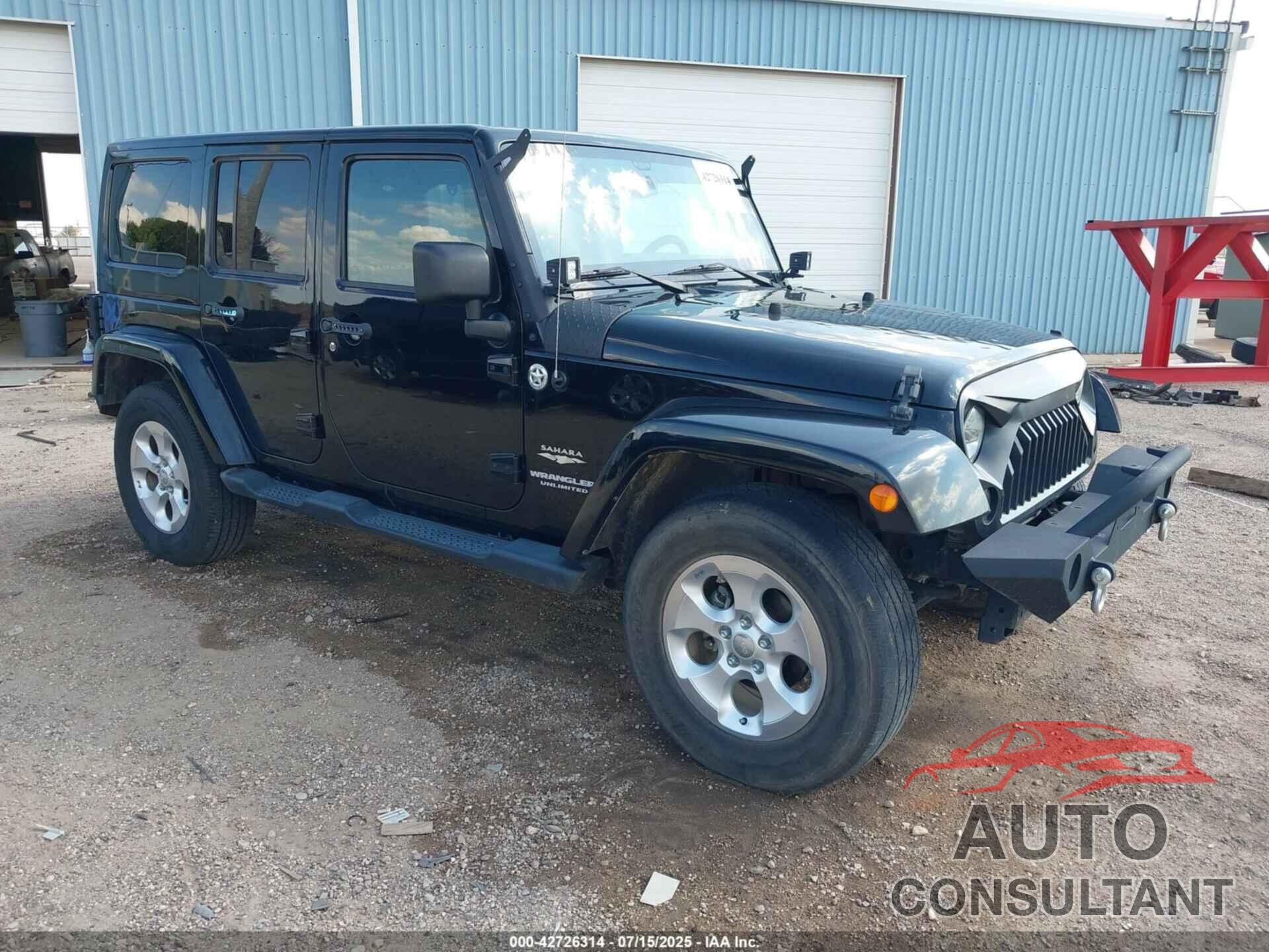 JEEP WRANGLER UNLIMITED 2014 - 1C4BJWEG7EL142186
