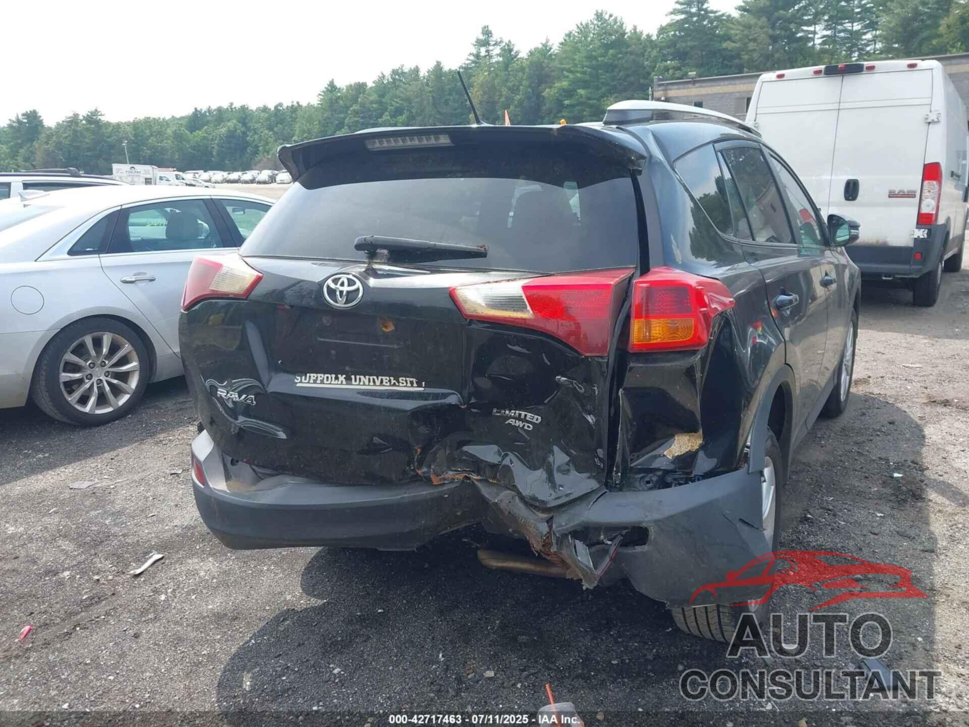 TOYOTA RAV4 2013 - 2T3DFREV4DW119695