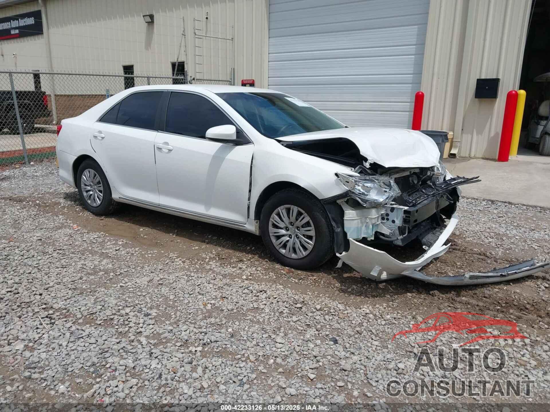 TOYOTA CAMRY 2012 - 4T1BF1FK9CU113301