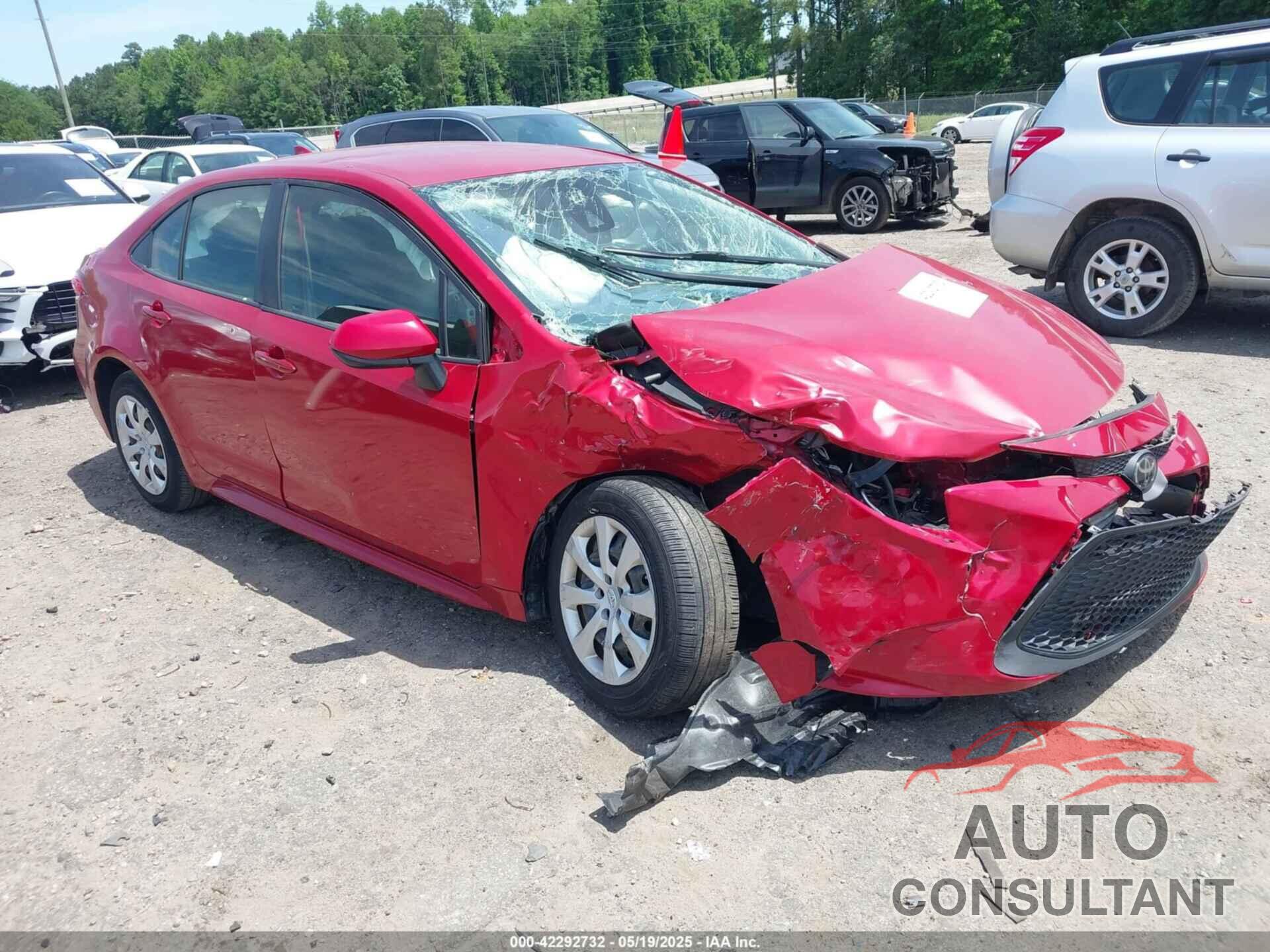 TOYOTA COROLLA 2021 - JTDEPMAE9MJ136002