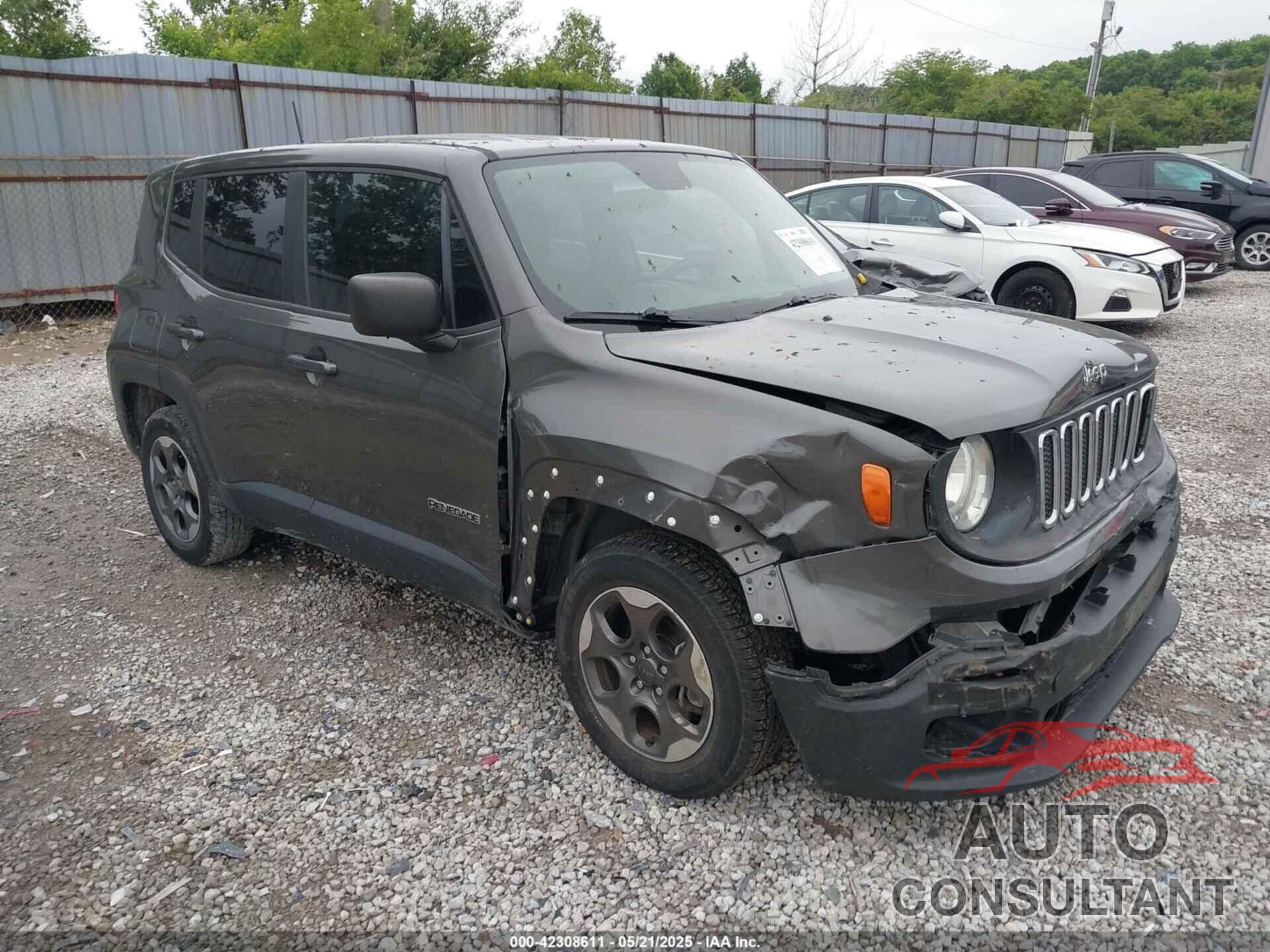 JEEP RENEGADE 2016 - ZACCJAAT3GPD50316