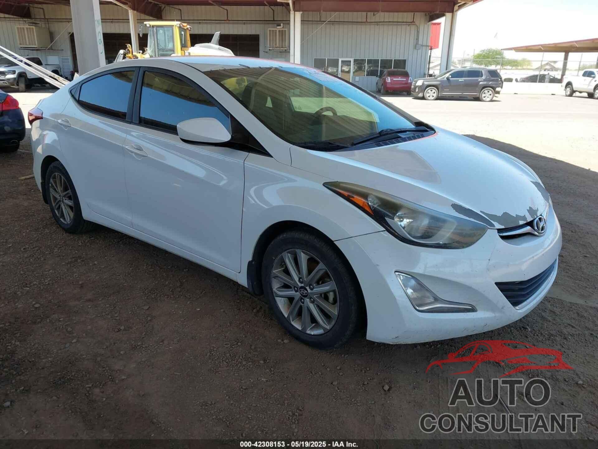 HYUNDAI ELANTRA 2016 - 5NPDH4AE7GH691505