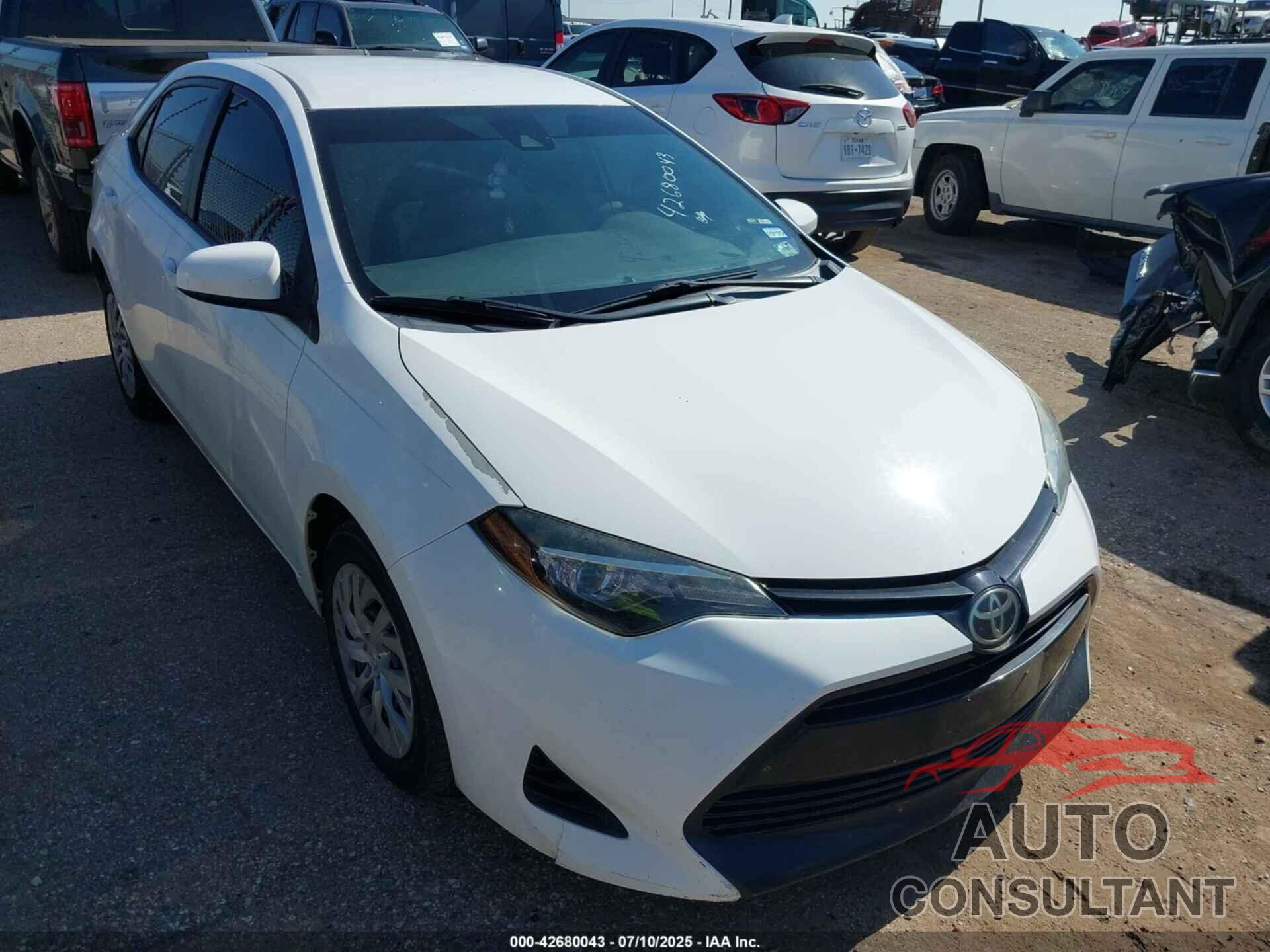 TOYOTA COROLLA 2017 - 5YFBURHE1HP638843