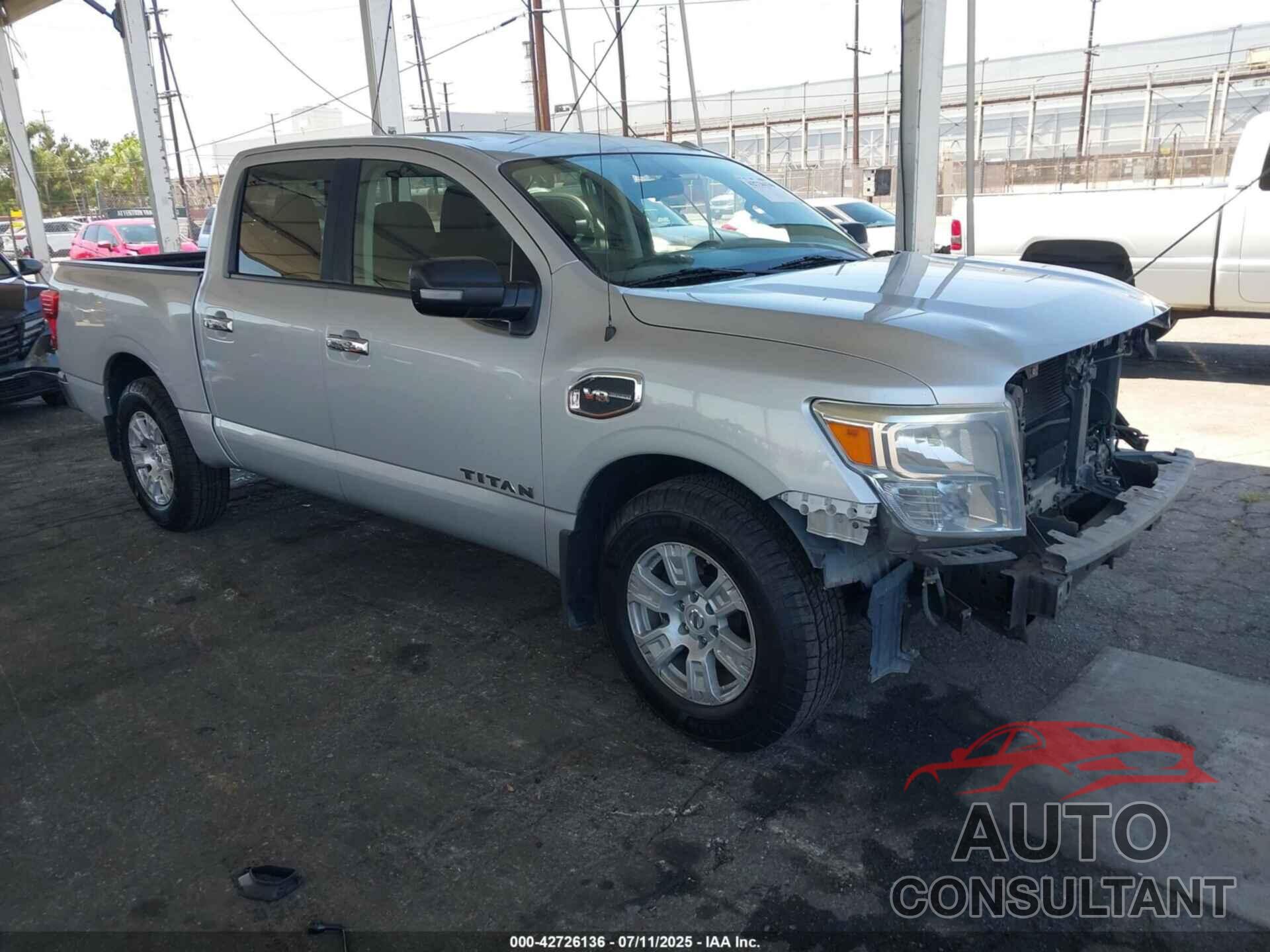 NISSAN TITAN 2017 - 1N6AA1EK0HN554362