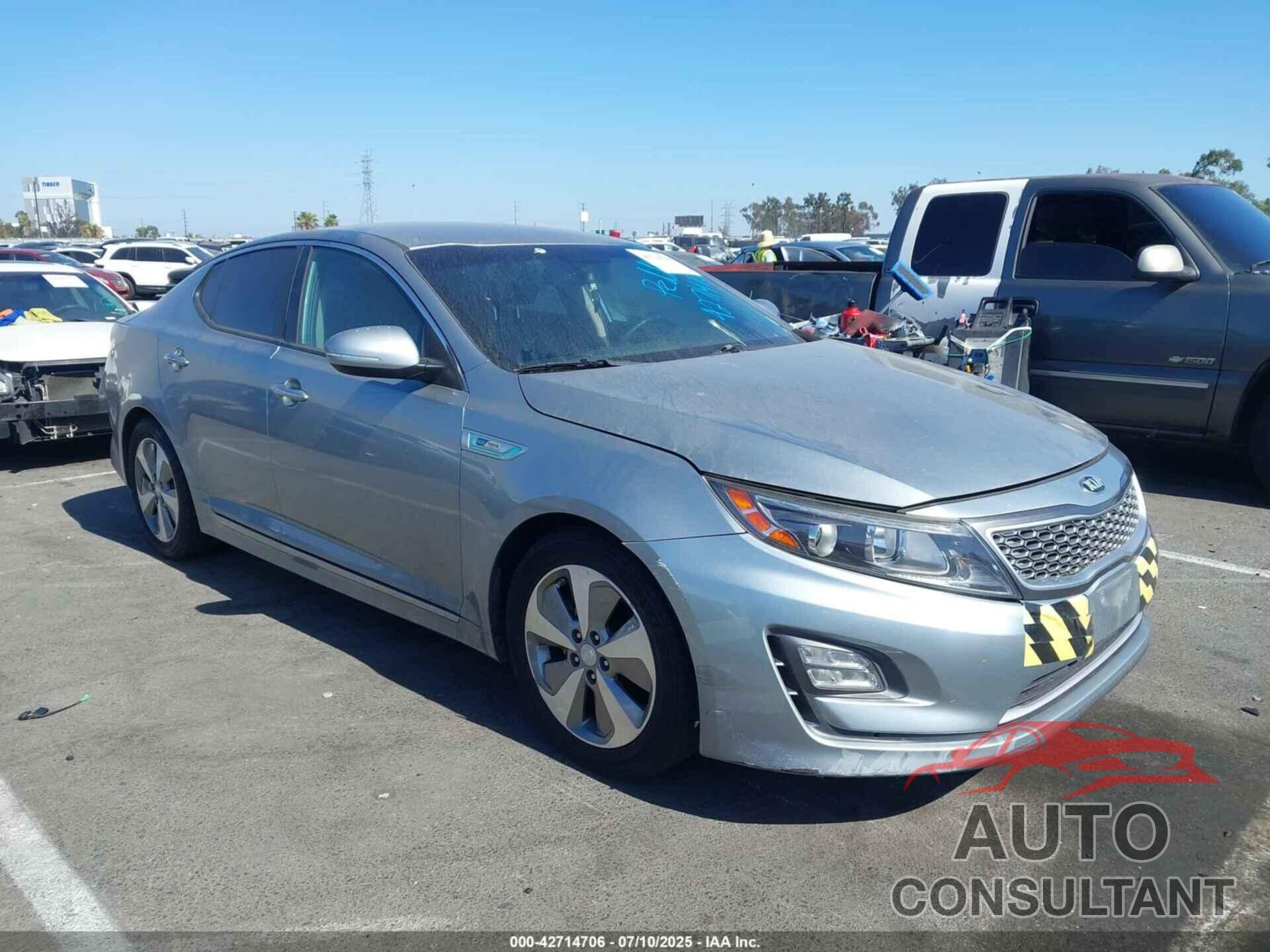 KIA OPTIMA HYBRID 2016 - KNAGN4AD5G5099112