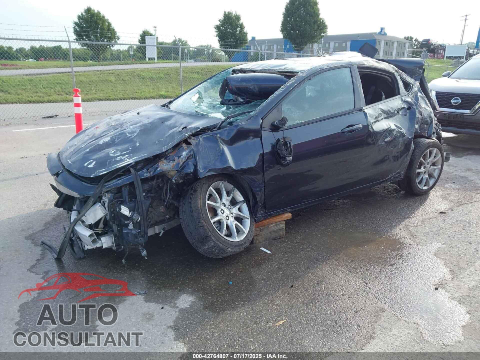 DODGE DART 2013 - 1C3CDFBA2DD333720