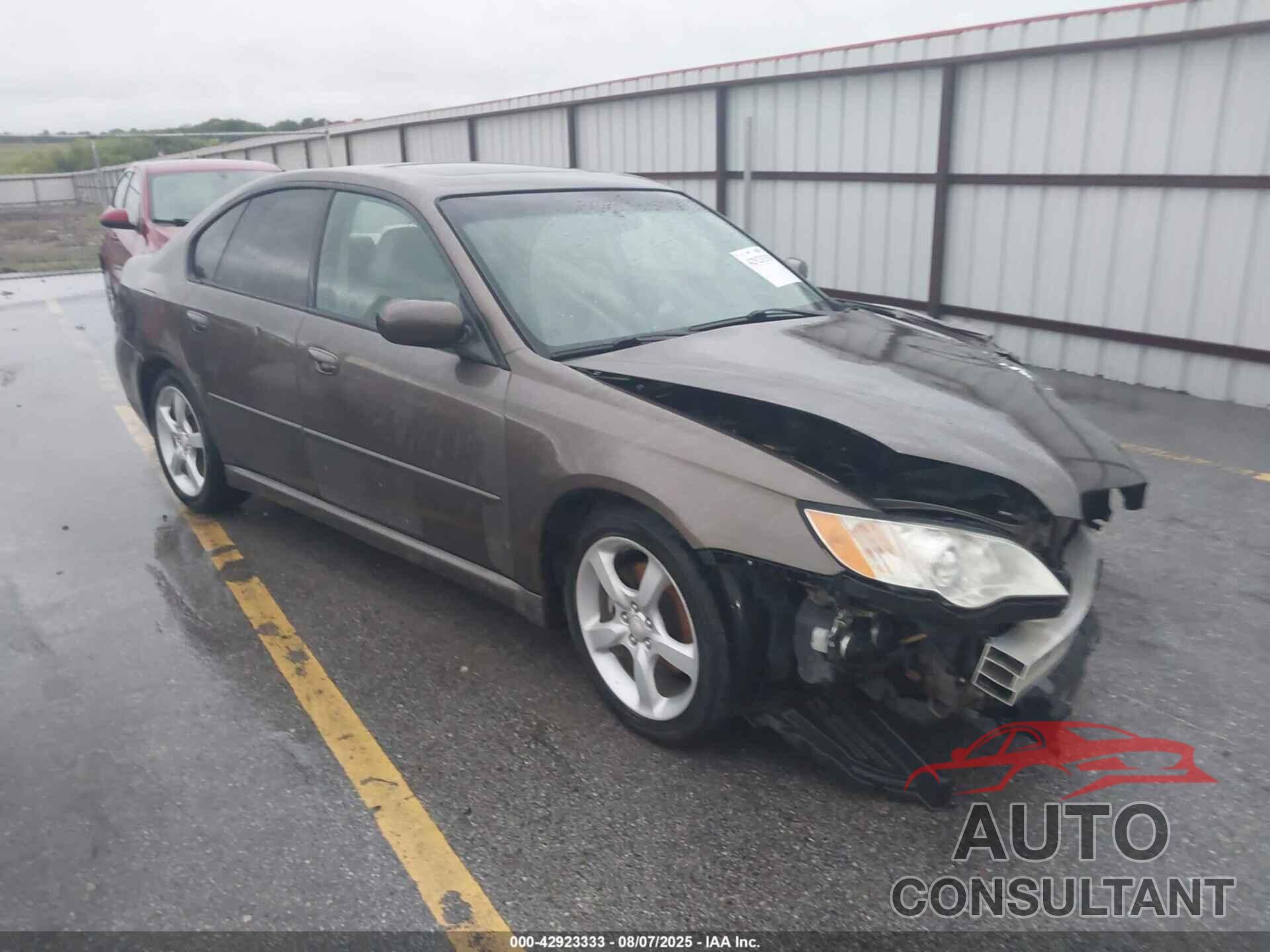 SUBARU LEGACY 2009 - 4S3BL616397236698