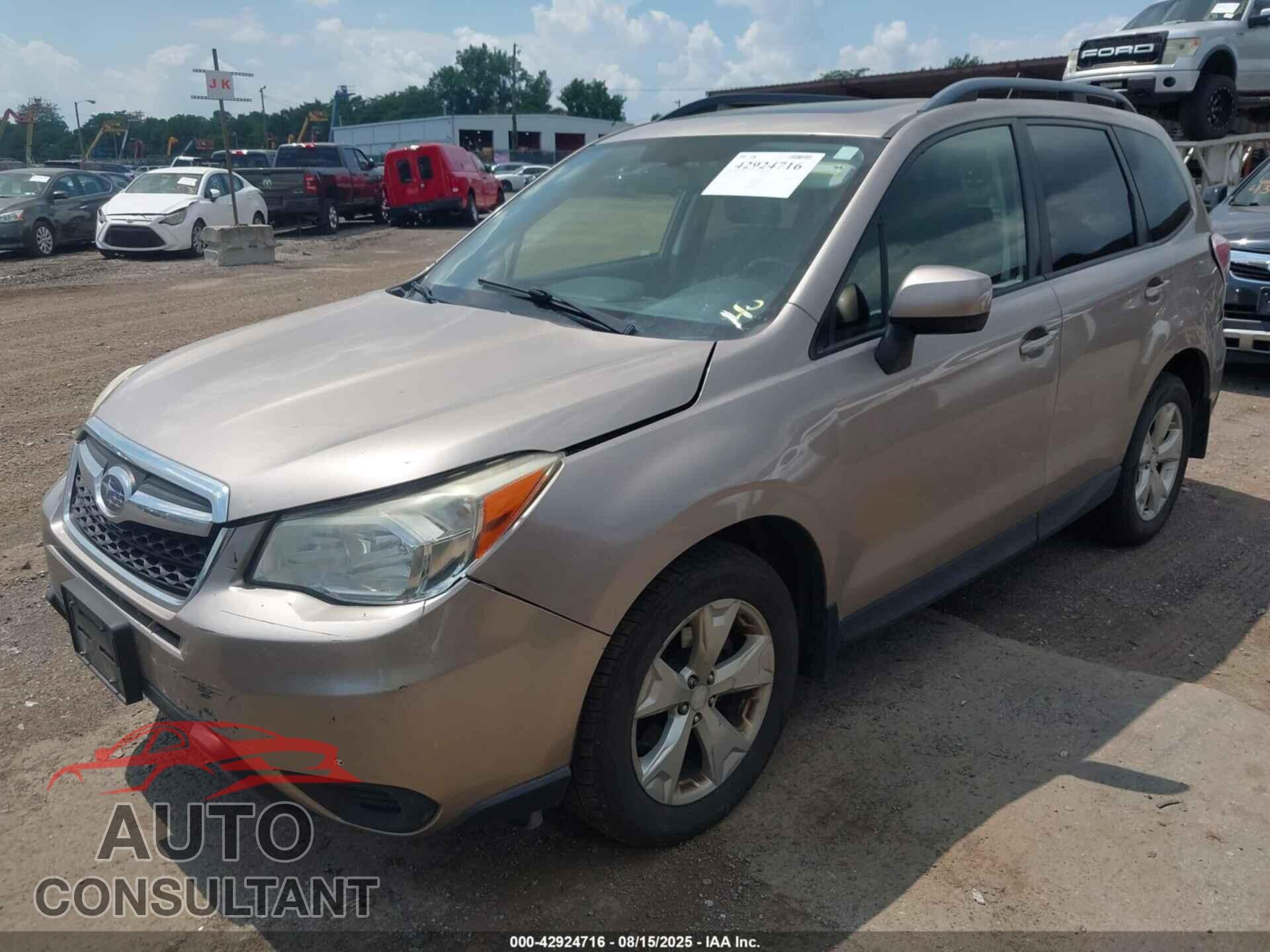 SUBARU FORESTER 2014 - JF2SJAEC7EH467599