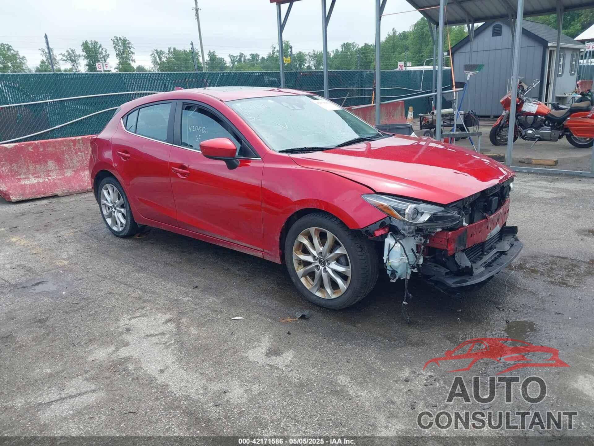 MAZDA MAZDA3 2016 - JM1BM1N36G1289637