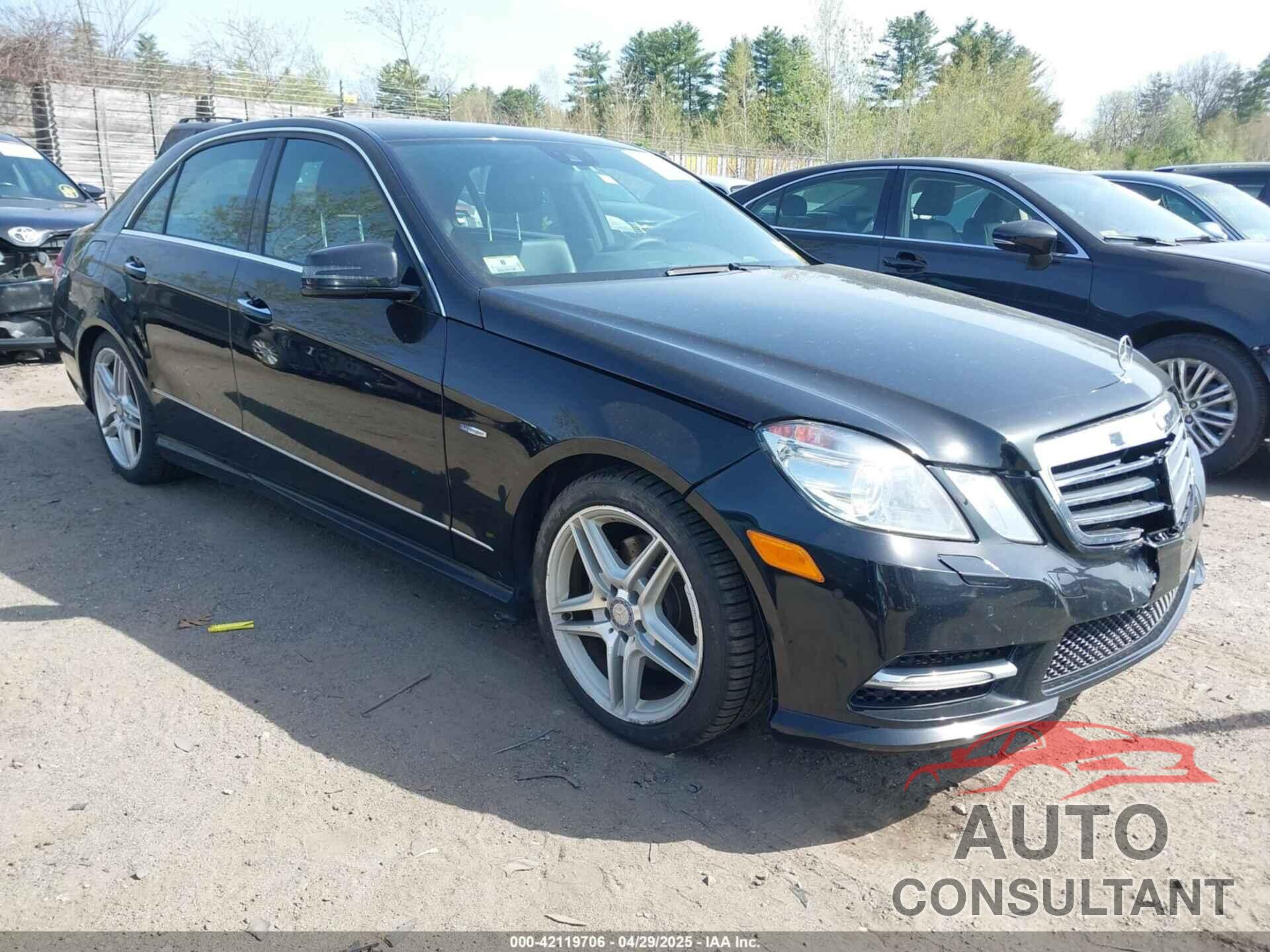 MERCEDES-BENZ E 350 2012 - WDDHF8JB1CA613068