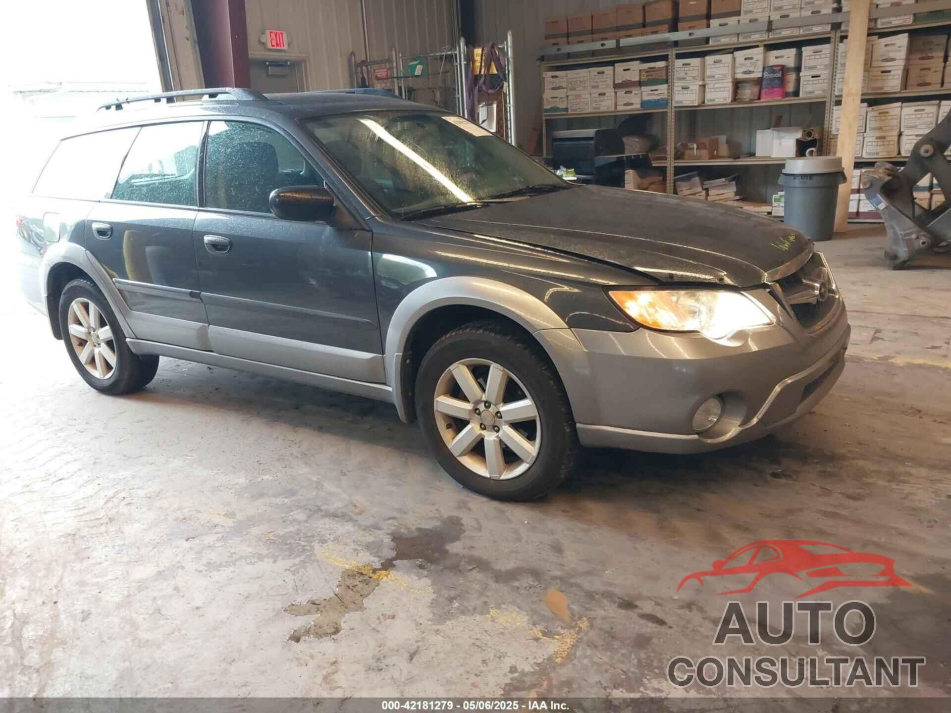 SUBARU OUTBACK 2009 - 4S4BP61C496342959
