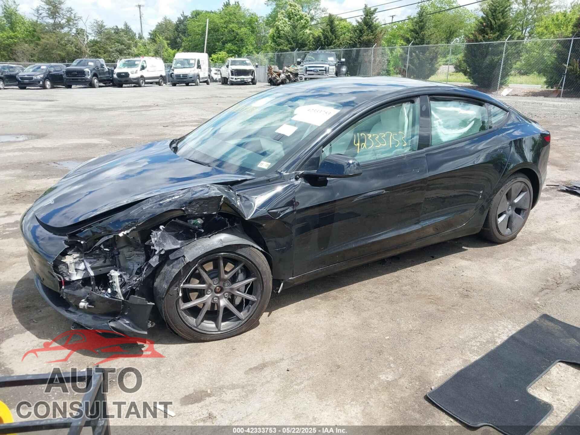TESLA MODEL 3 2022 - 5YJ3E1EB4NF120875