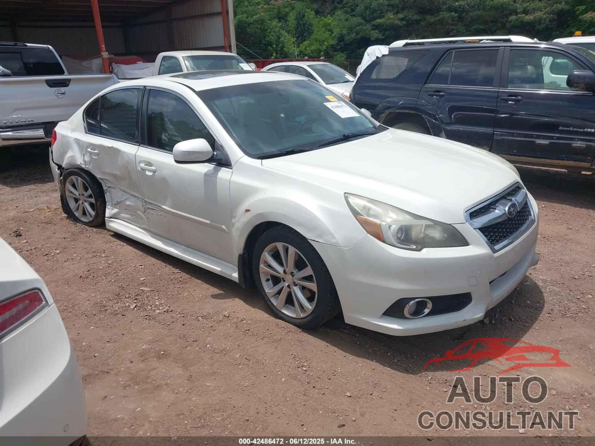 SUBARU LEGACY 2013 - 4S3BMCK63D3026211