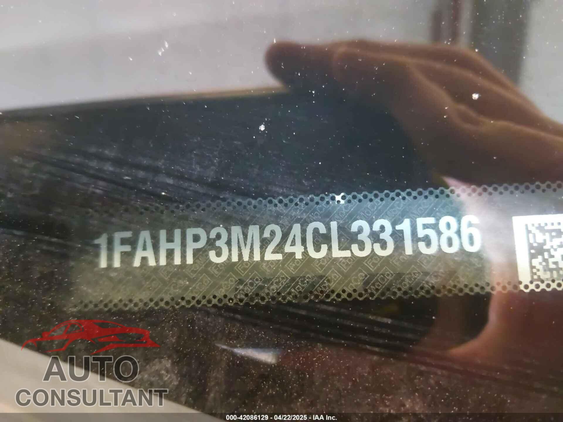 FORD FOCUS 2012 - 1FAHP3M24CL331586
