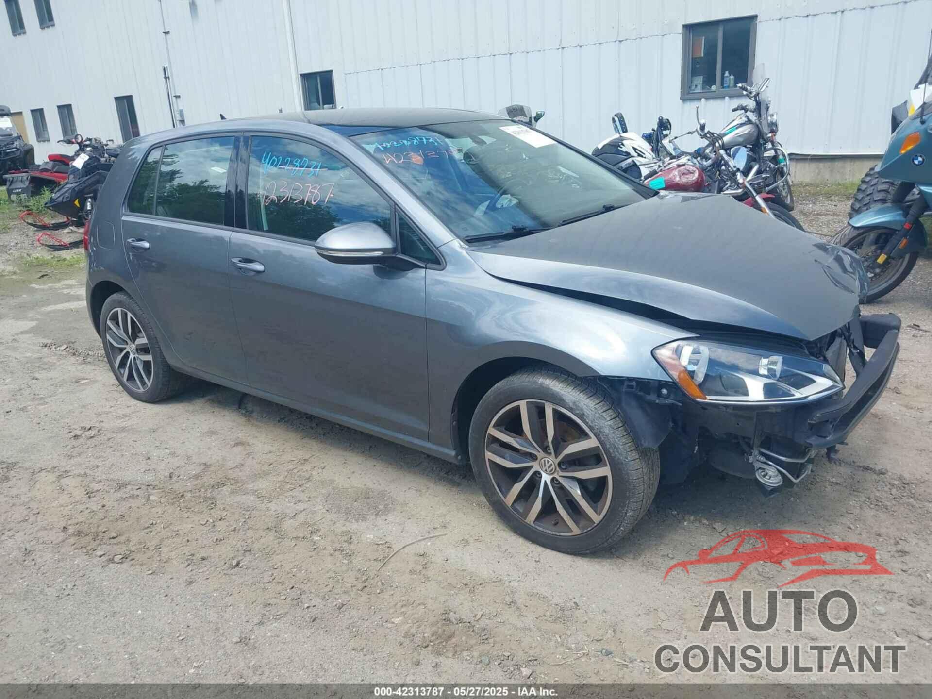 VOLKSWAGEN GOLF 2017 - 3VW217AU9HM036338