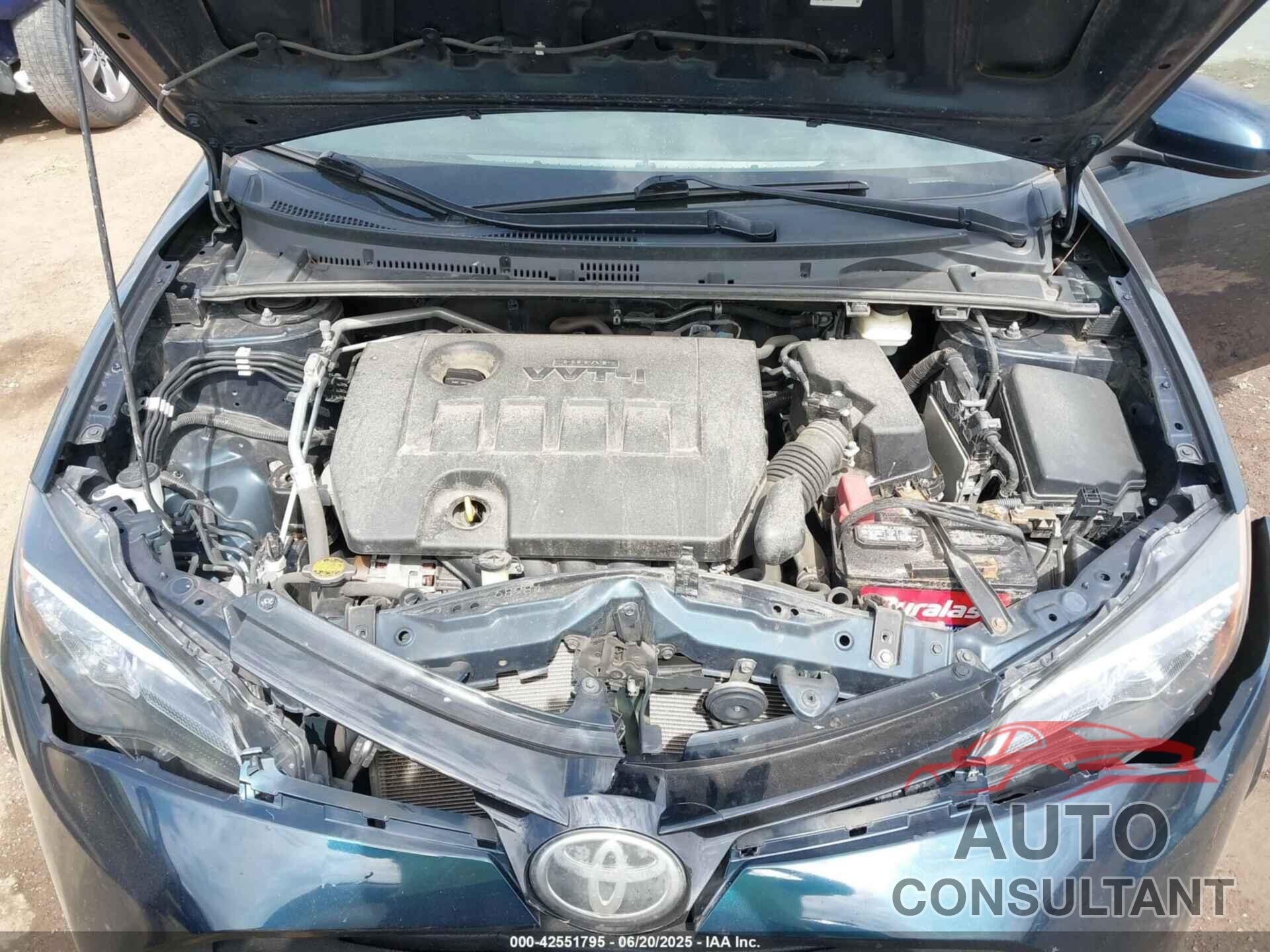 TOYOTA COROLLA 2017 - 2T1BURHE1HC788337
