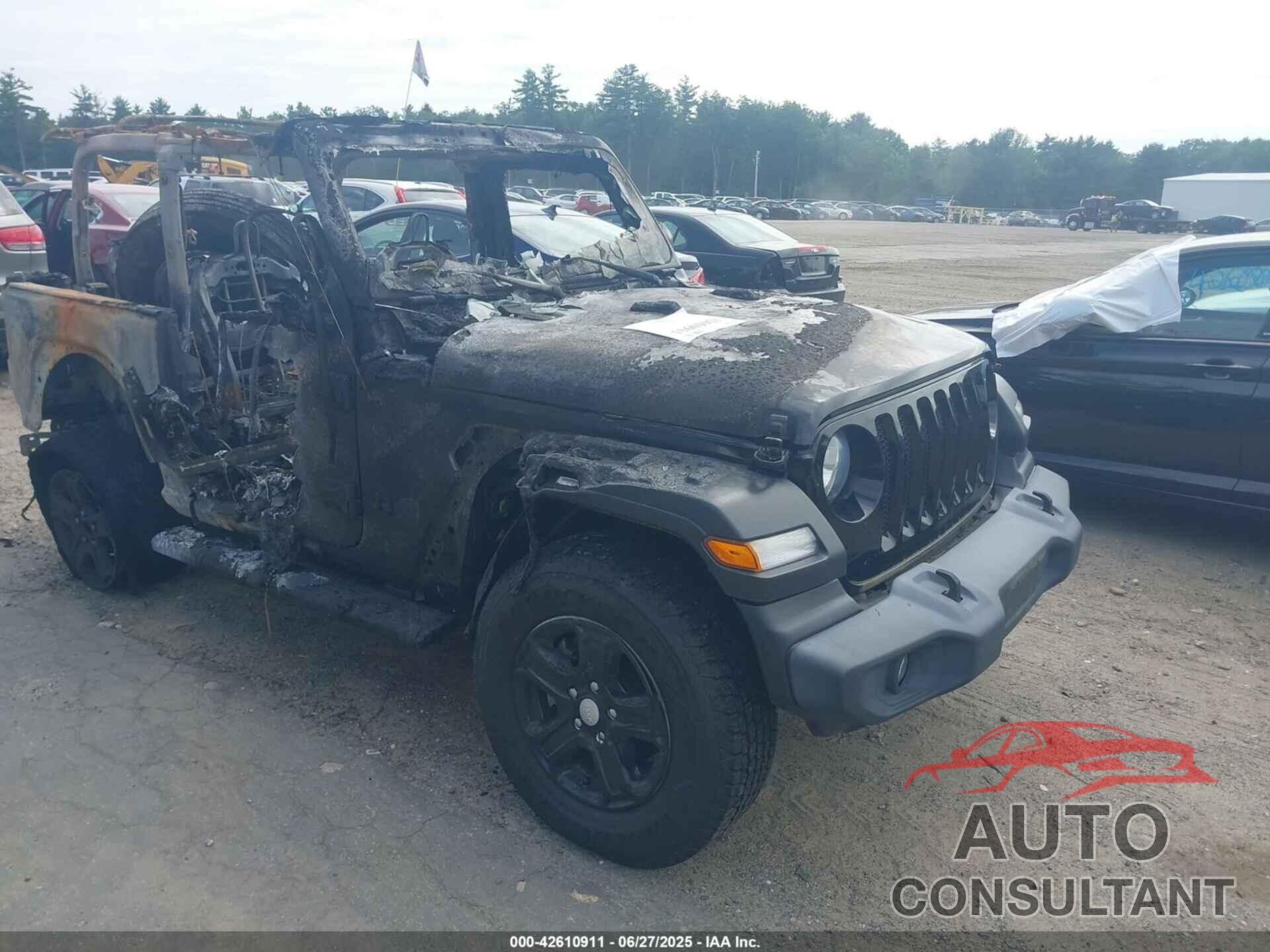 JEEP WRANGLER 2019 - 1C4GJXAN7KW521229