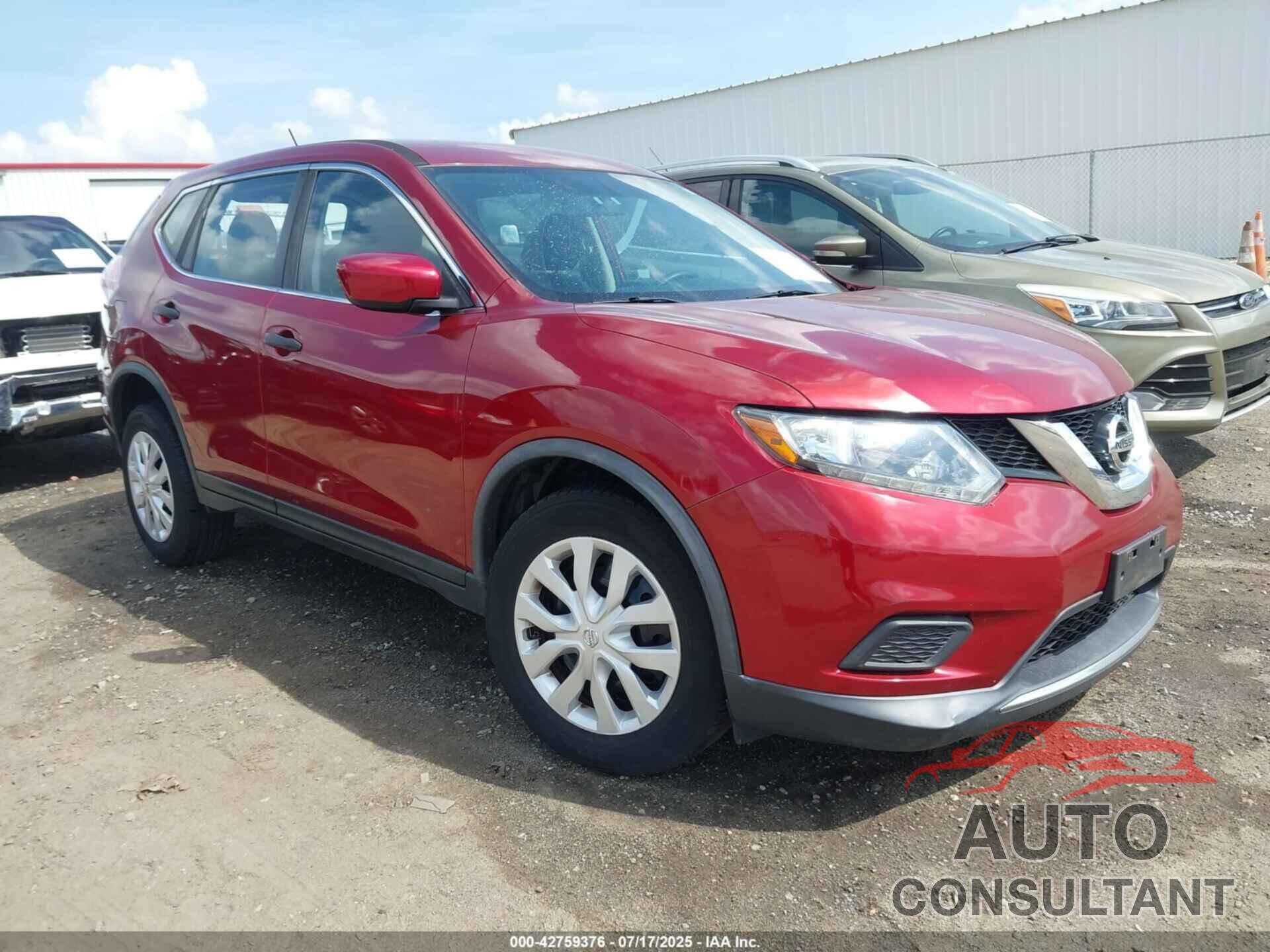 NISSAN ROGUE 2016 - JN8AT2MV3GW137698
