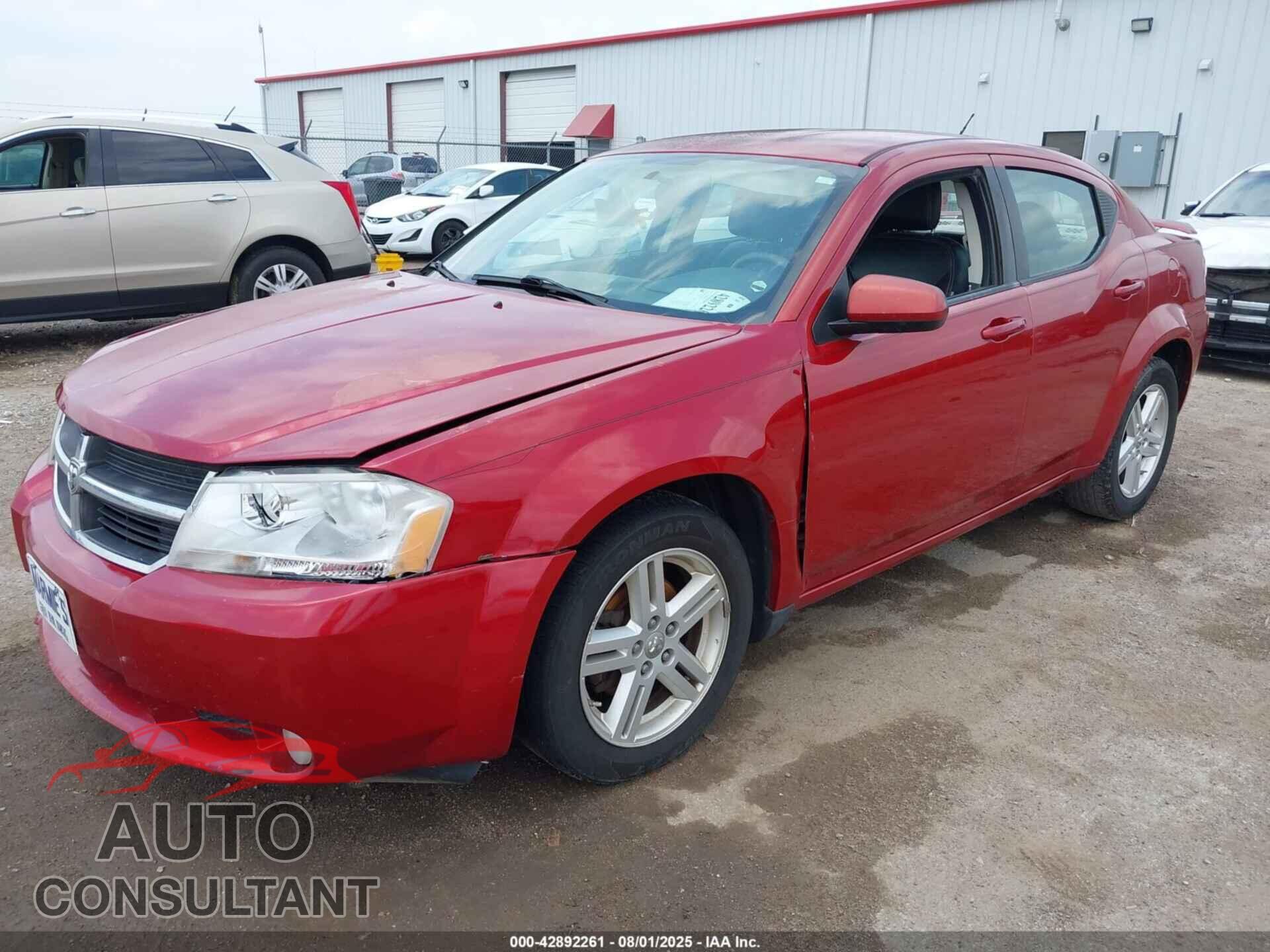 DODGE AVENGER 2010 - 1B3CC5FB4AN215672