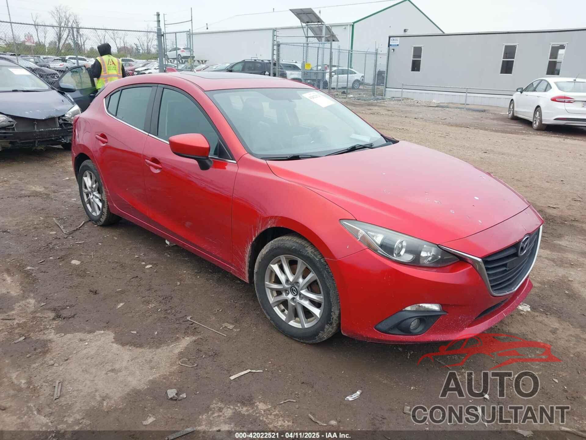 MAZDA MAZDA3 2015 - JM1BM1M71F1235780