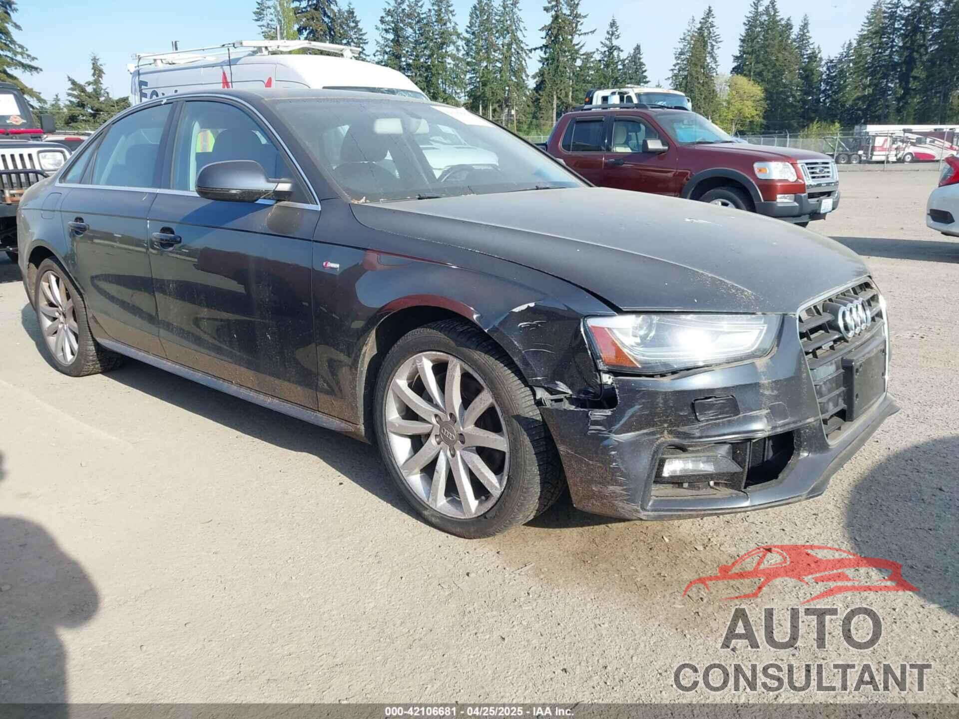 AUDI A4 2014 - WAUBFAFL4EN023707