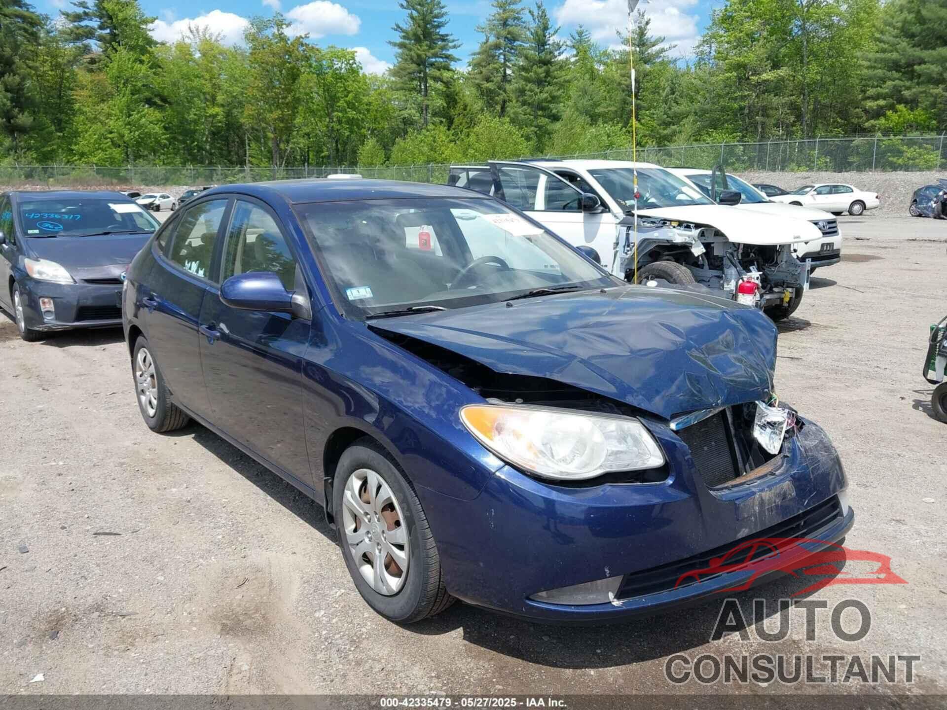 HYUNDAI ELANTRA 2009 - KMHDU46D39U818296