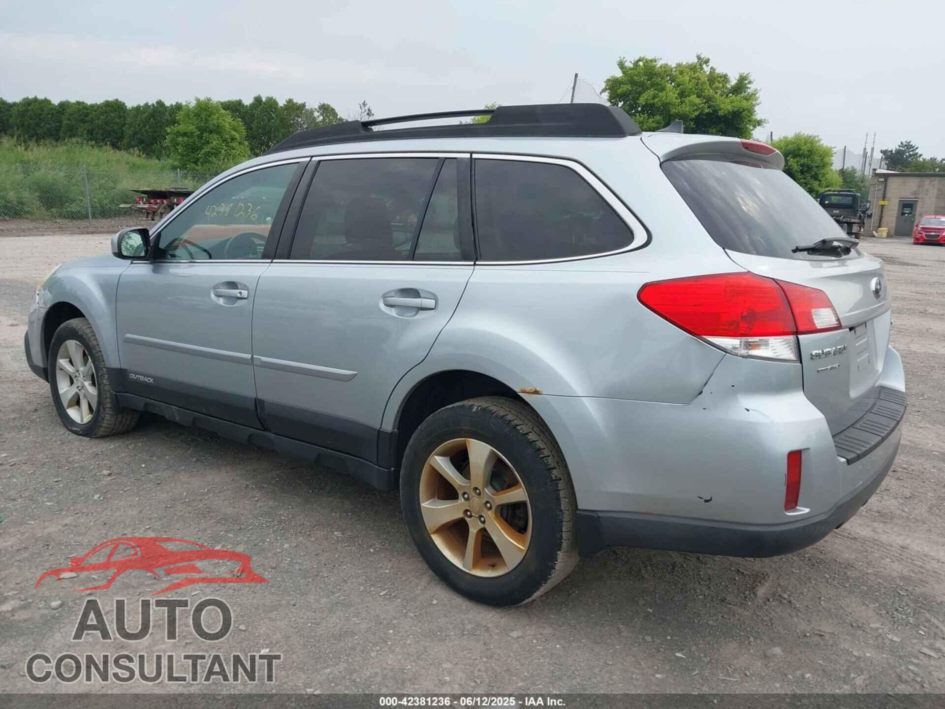 SUBARU OUTBACK 2013 - 4S4BRCLC8D3288324