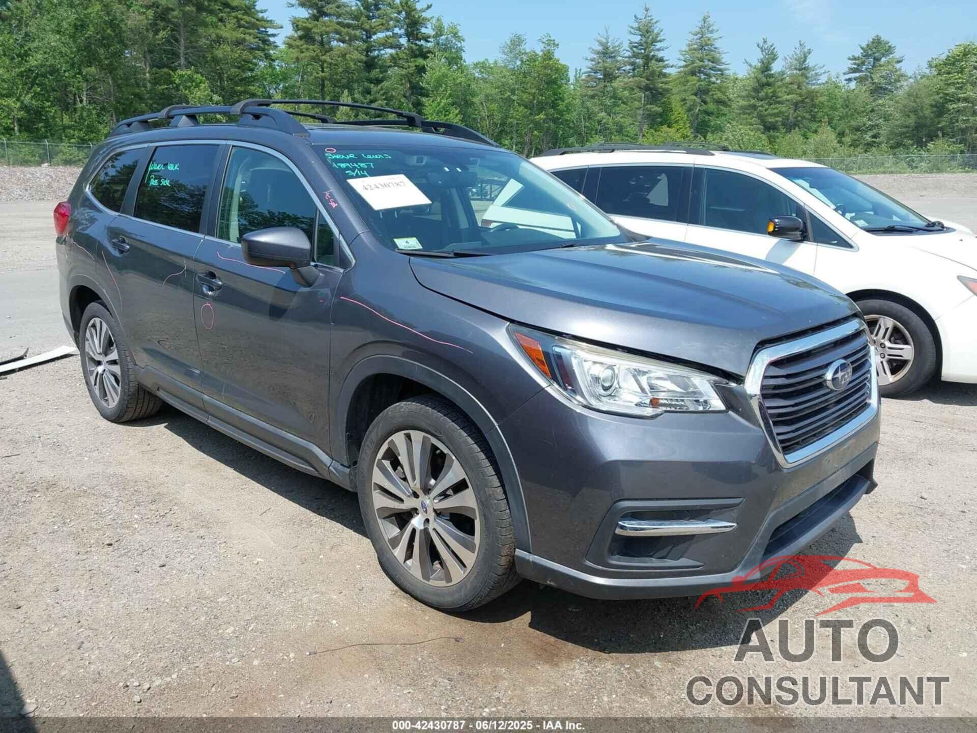 SUBARU ASCENT 2019 - 4S4WMAHD3K3418853