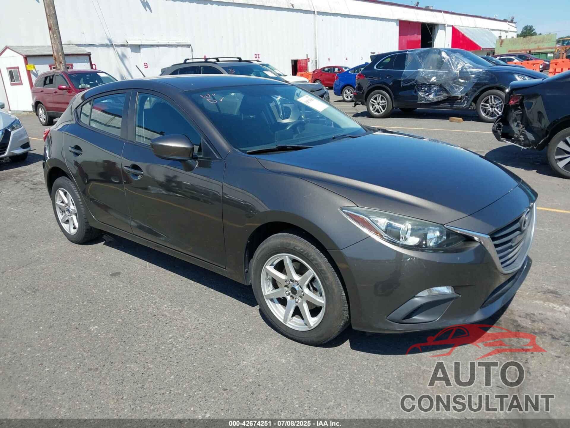 MAZDA MAZDA3 2015 - JM1BM1K7XF1231049