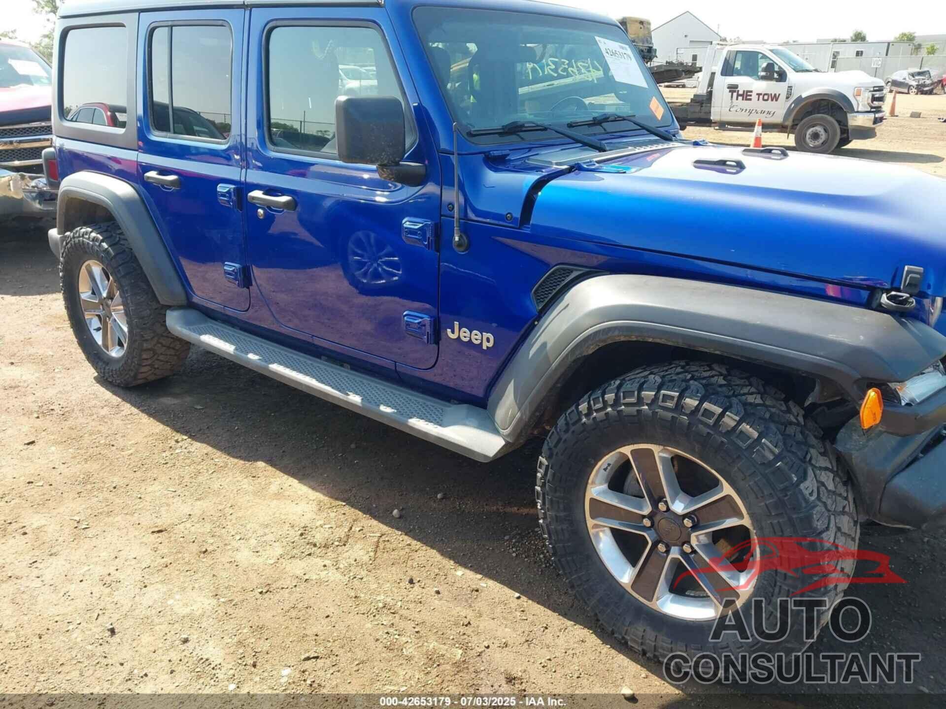 JEEP WRANGLER UNLIMITED 2019 - 1C4HJXDN4KW636418
