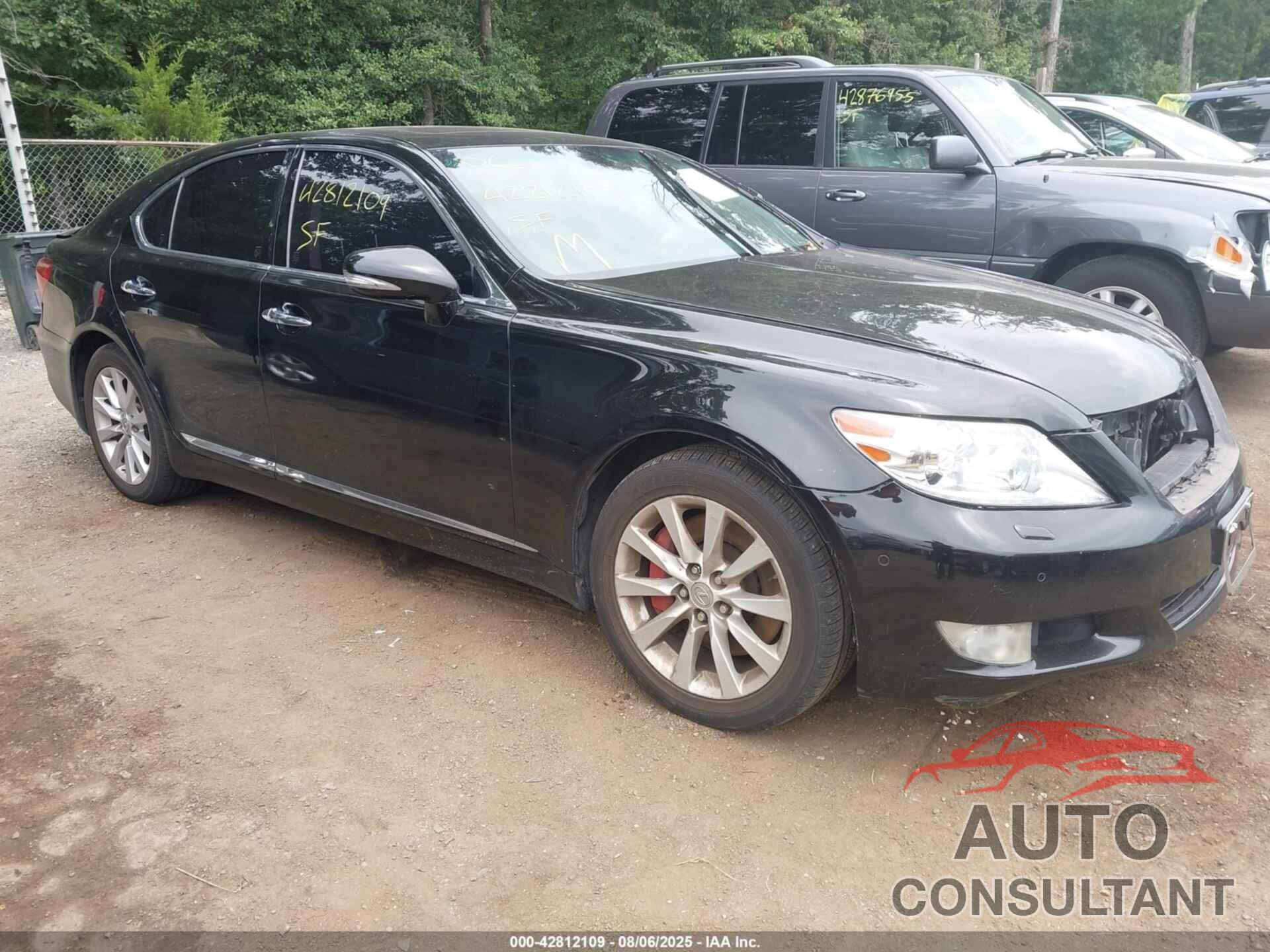 LEXUS LS 460 2011 - JTHCL5EF1B5009552