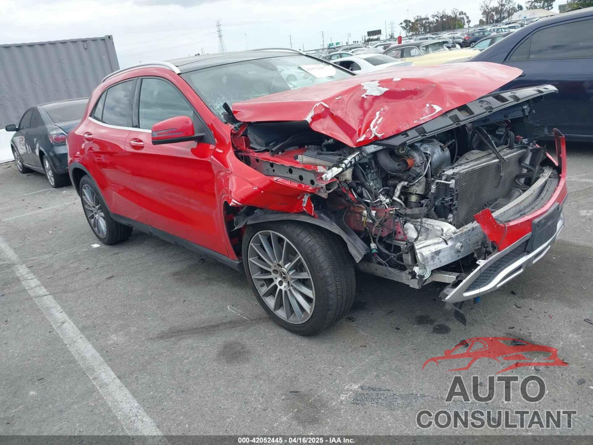 MERCEDES-BENZ GLA 250 2018 - WDCTG4EB7JJ393883