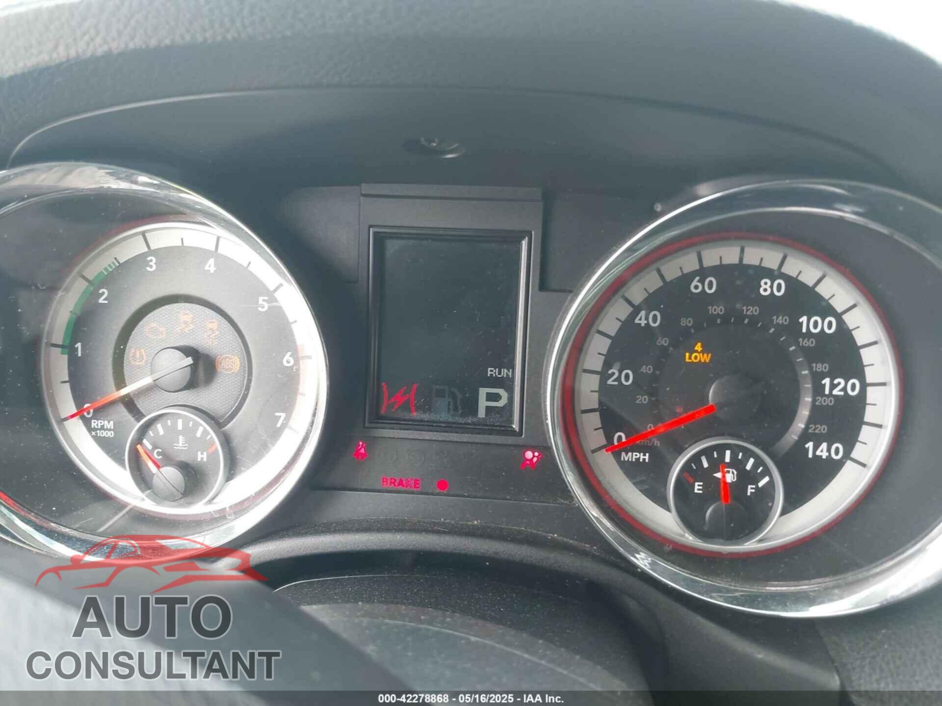 DODGE DURANGO 2011 - 1D4SE6GT7BC682599