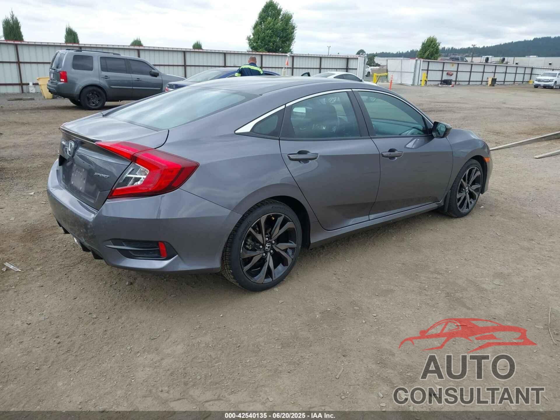 HONDA CIVIC 2019 - 2HGFC2F89KH500846