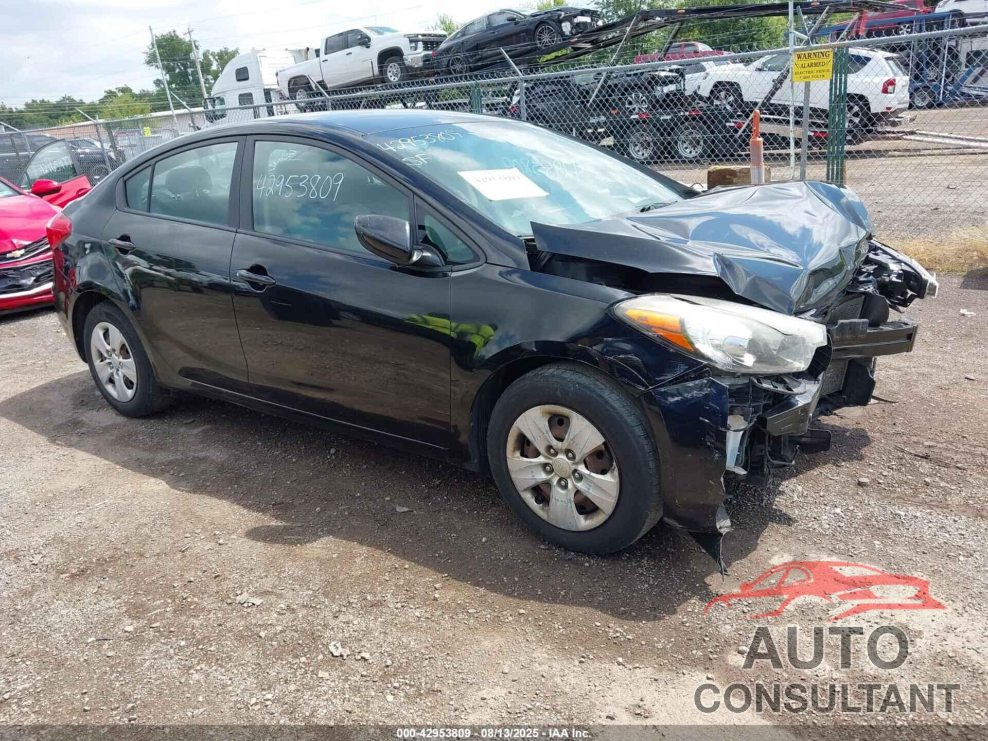KIA FORTE 2015 - KNAFK4A62F5436534