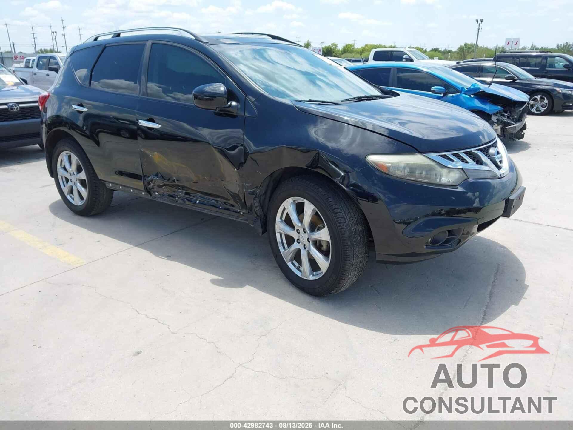 NISSAN MURANO 2014 - JN8AZ1MU9EW421303