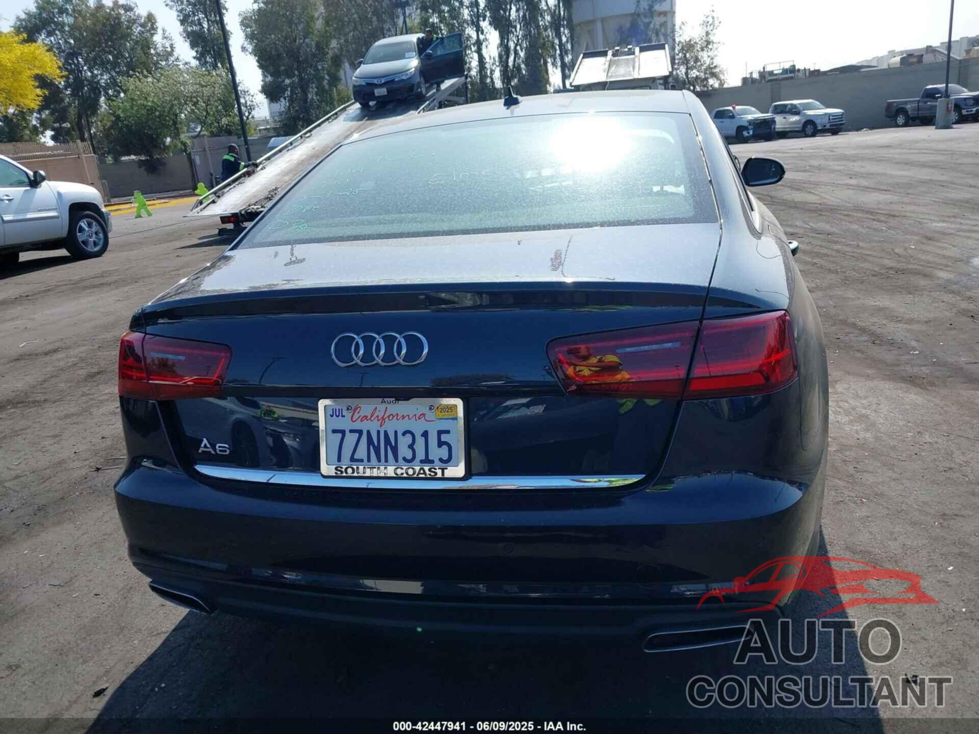 AUDI A6 2017 - WAUC8AFC2HN057292