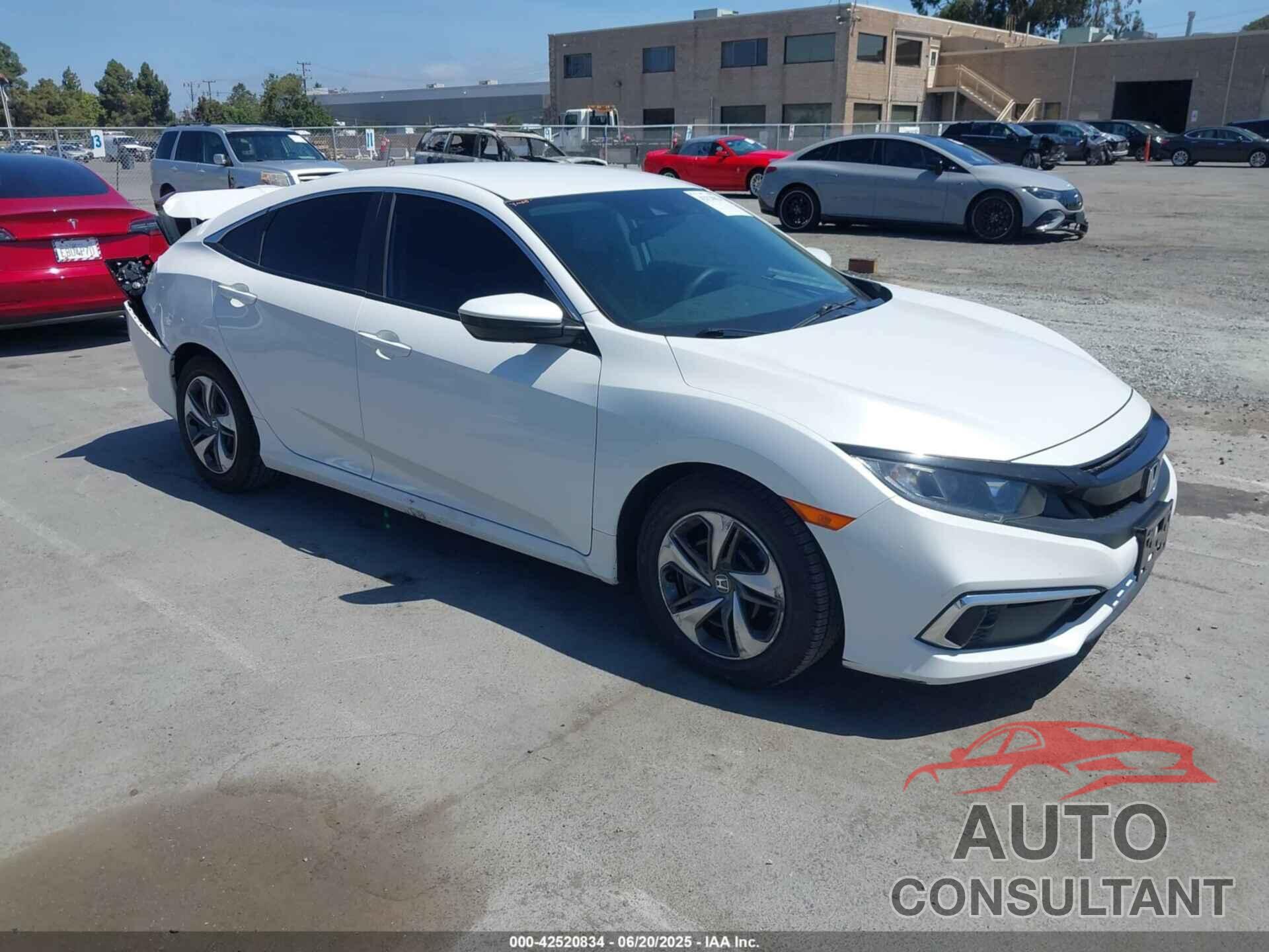 HONDA CIVIC 2020 - 2HGFC2F6XLH595370