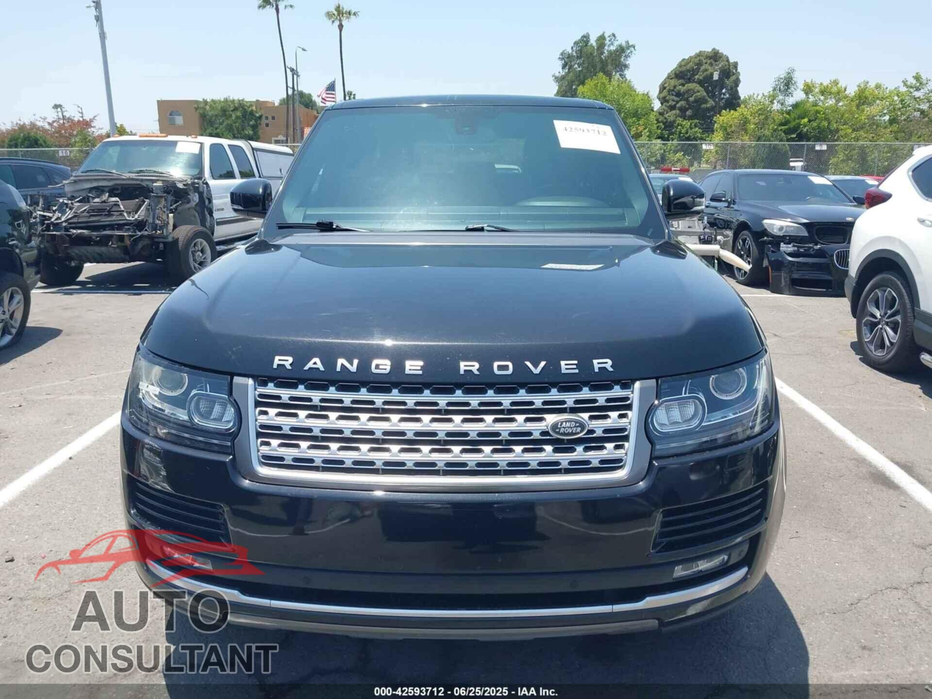 LAND ROVER RANGE ROVER 2013 - SALGS2DF1DA118926