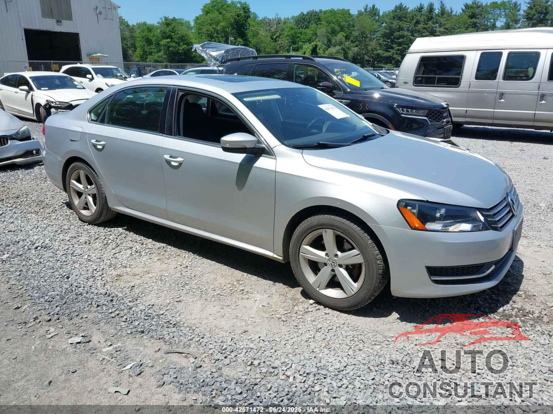 VOLKSWAGEN PASSAT 2013 - 1VWBP7A31DC135866