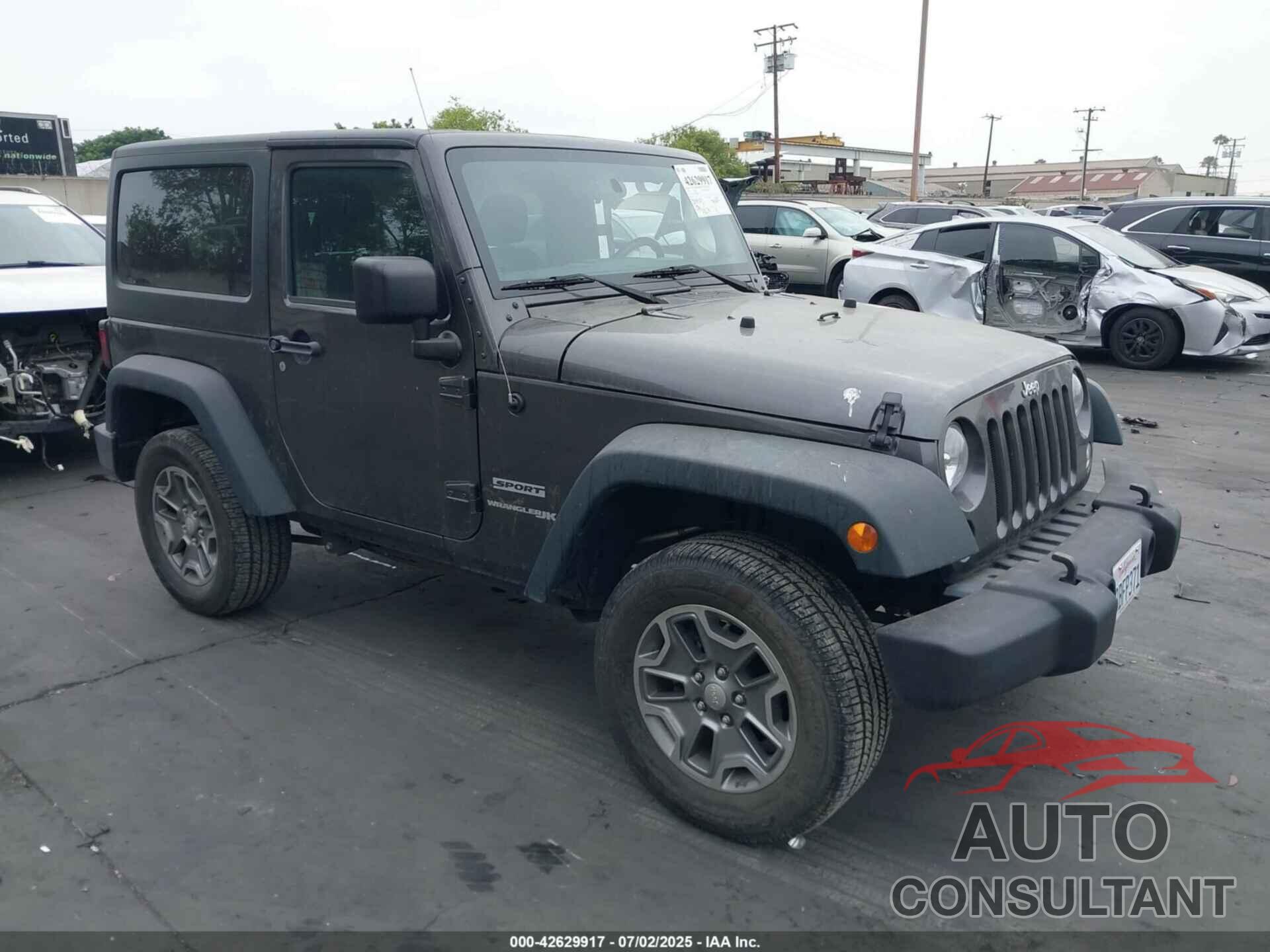 JEEP WRANGLER JK 2018 - 1C4AJWAG1JL818112