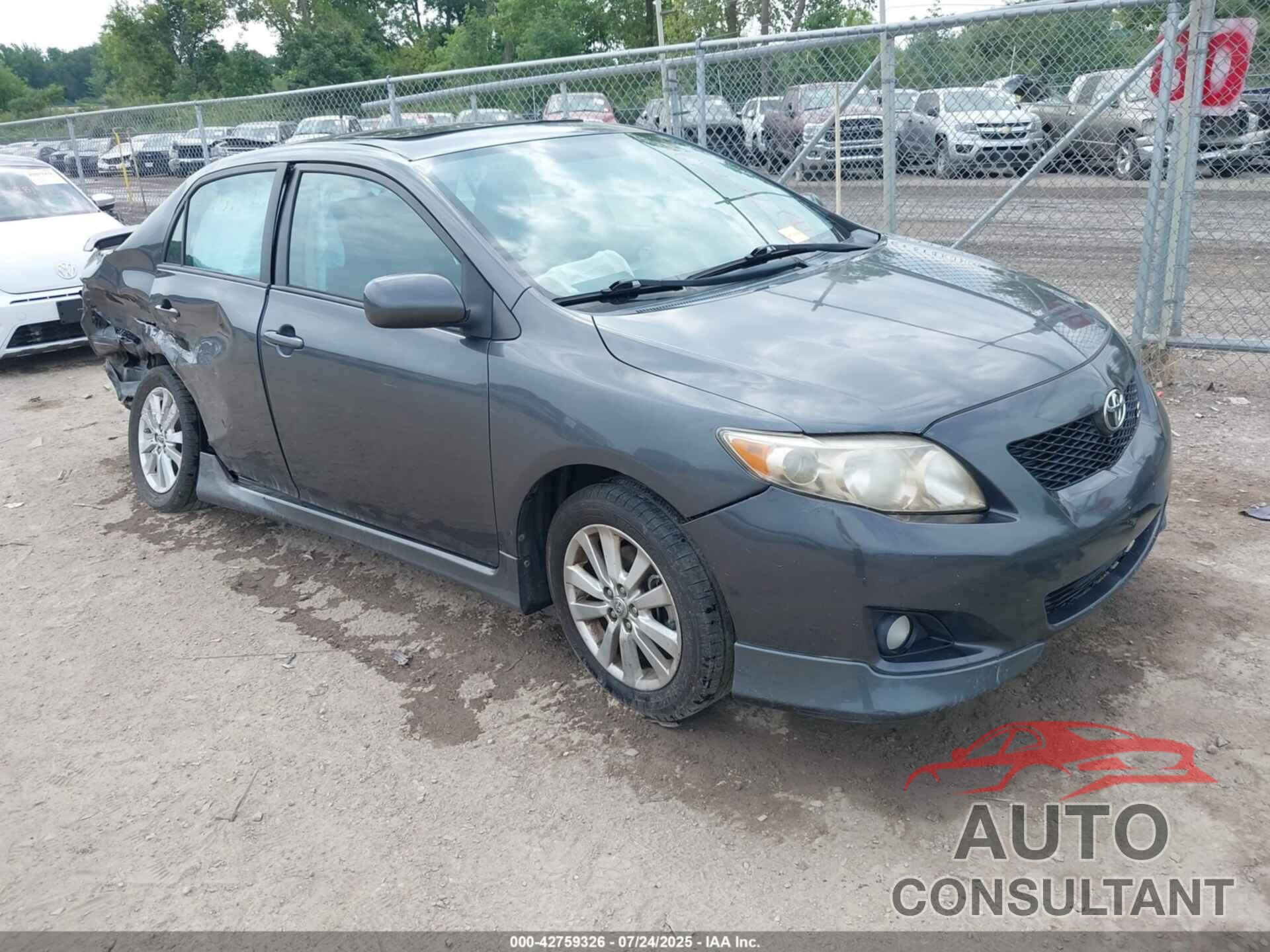 TOYOTA COROLLA 2010 - 2T1BU4EE6AC439851
