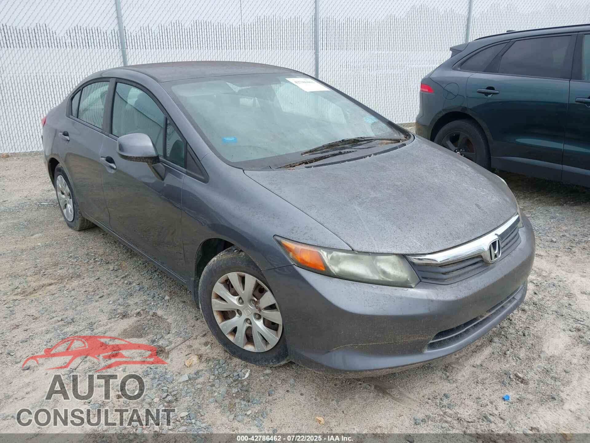 HONDA CIVIC 2012 - 19XFB2F55CE044123