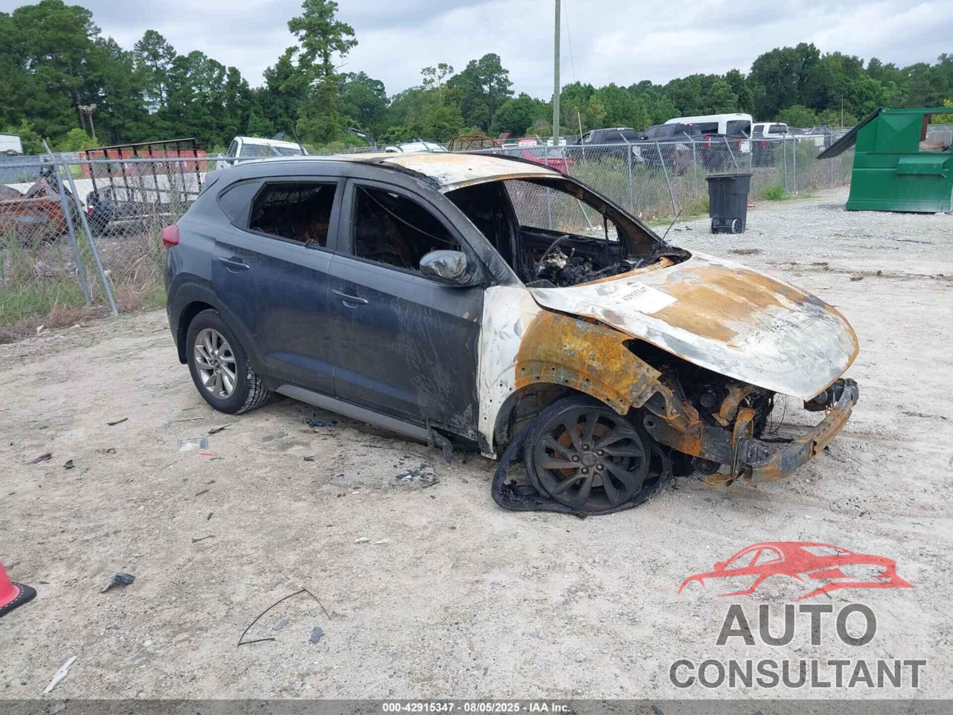 HYUNDAI TUCSON 2017 - KM8J3CA46HU387104