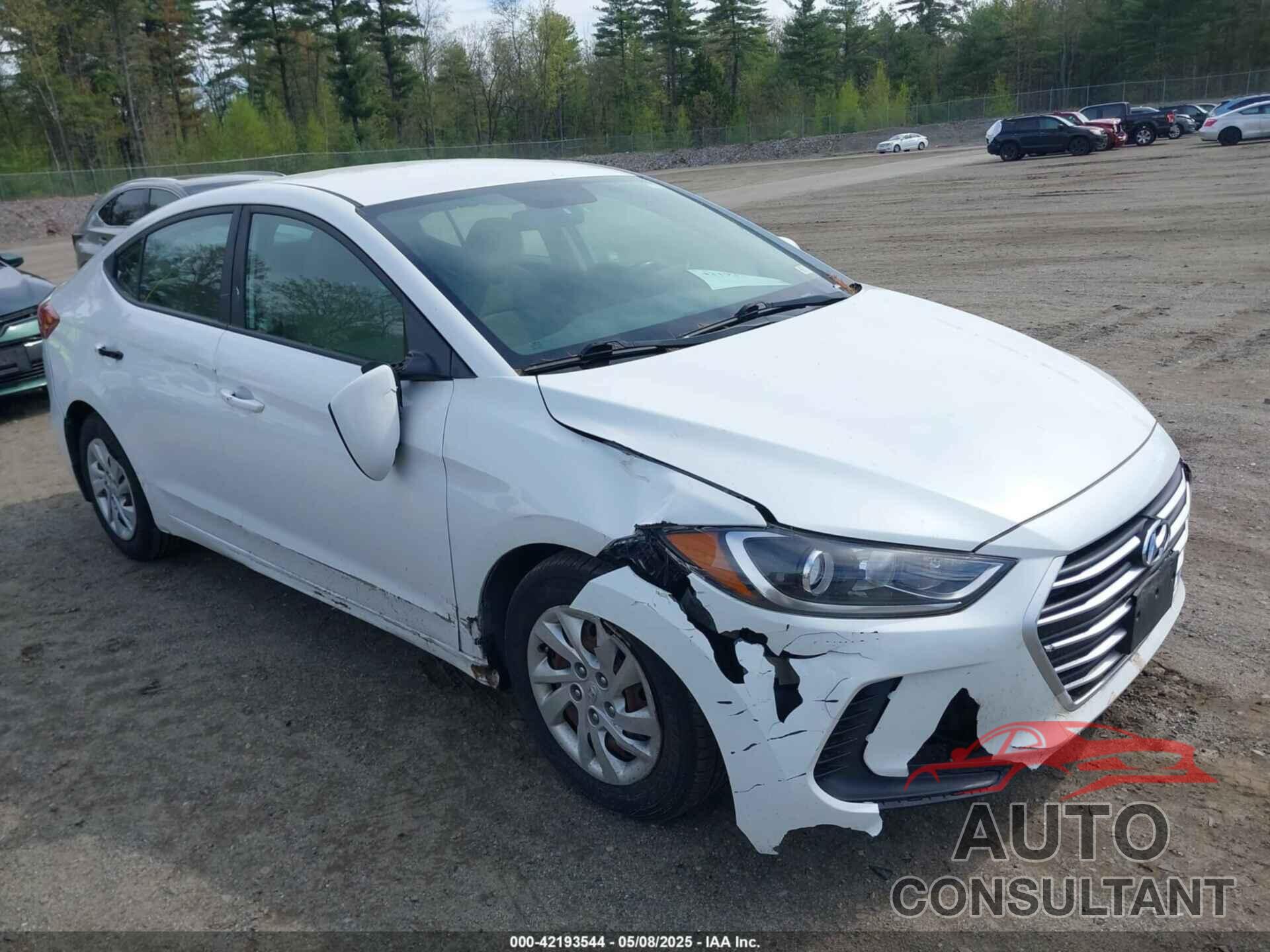 HYUNDAI ELANTRA 2018 - 5NPD74LF6JH279365