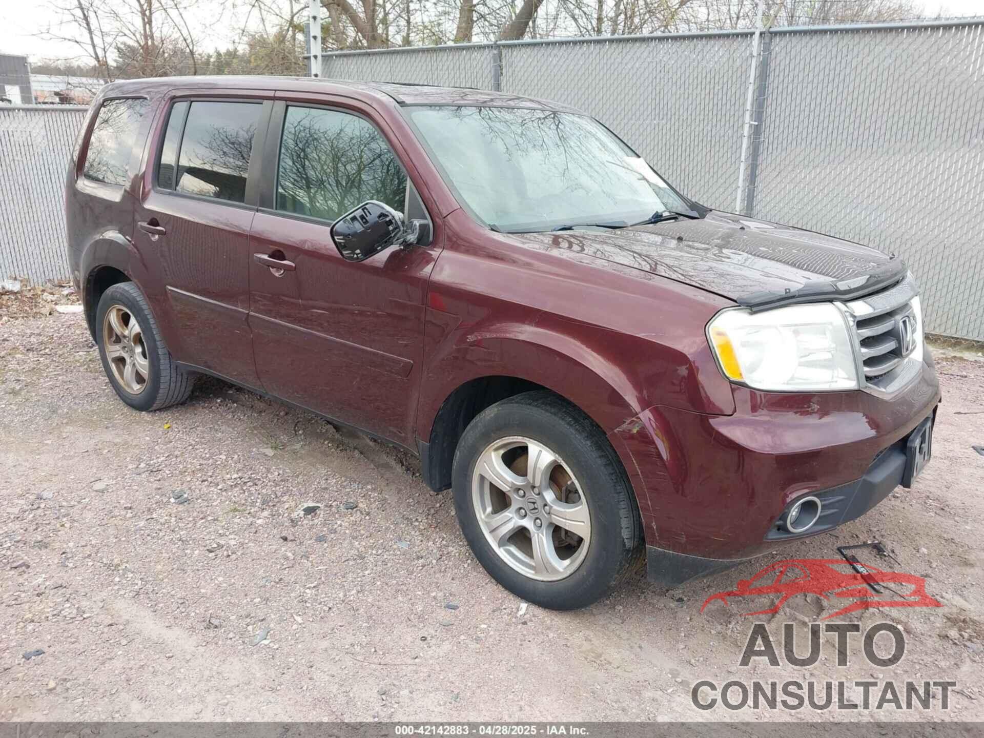 HONDA PILOT 2015 - 5FNYF4H55FB066515